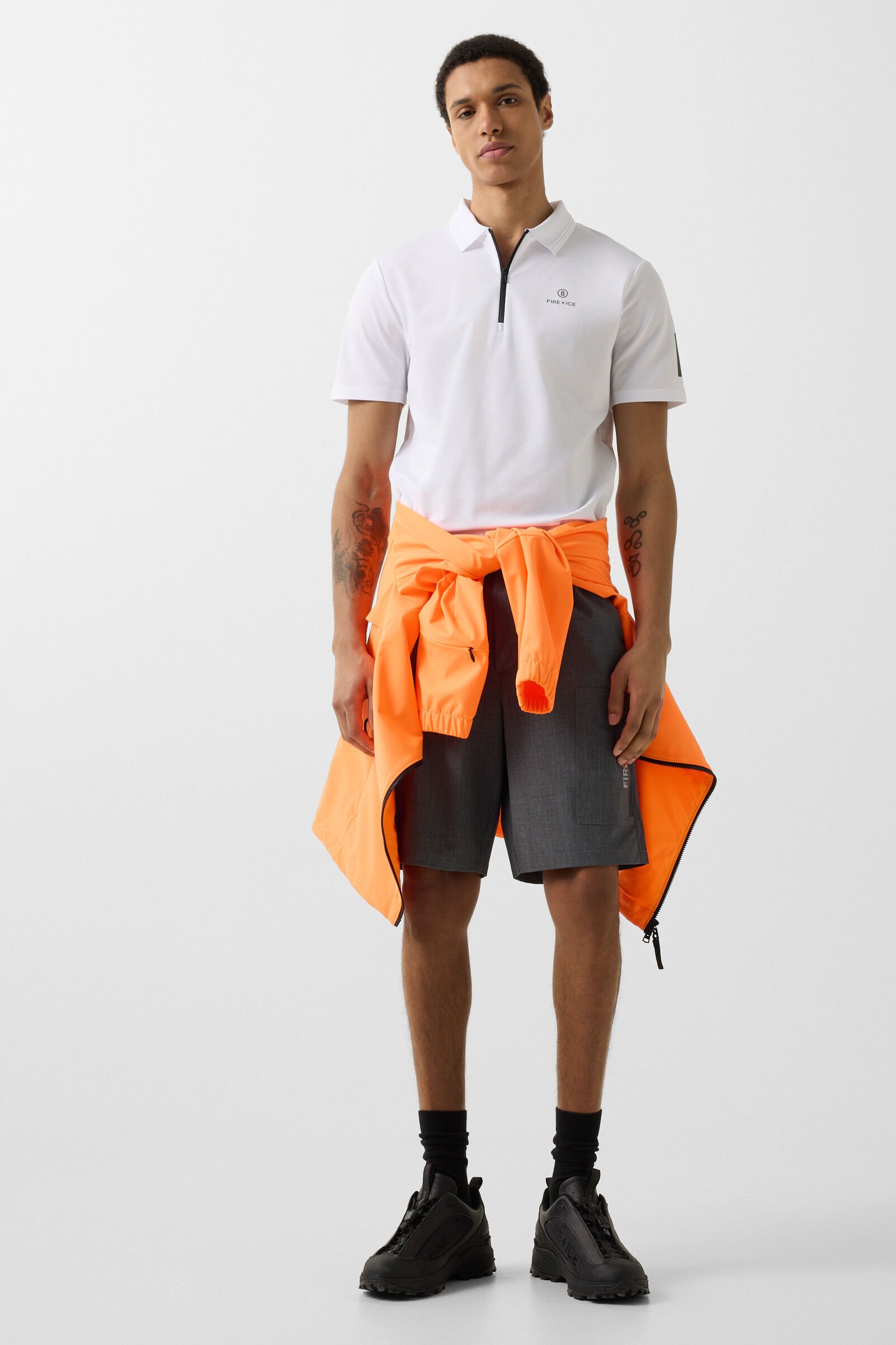 Funktions-Polo-Shirt Mikka Wei&szlig;