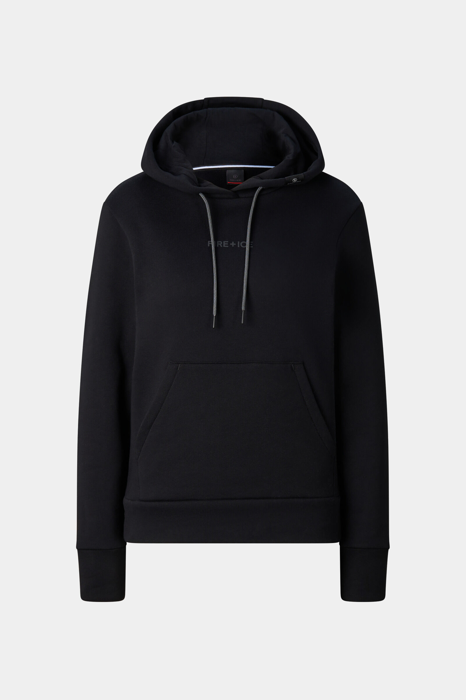 Baumwoll-Hoodie Nila Schwarz