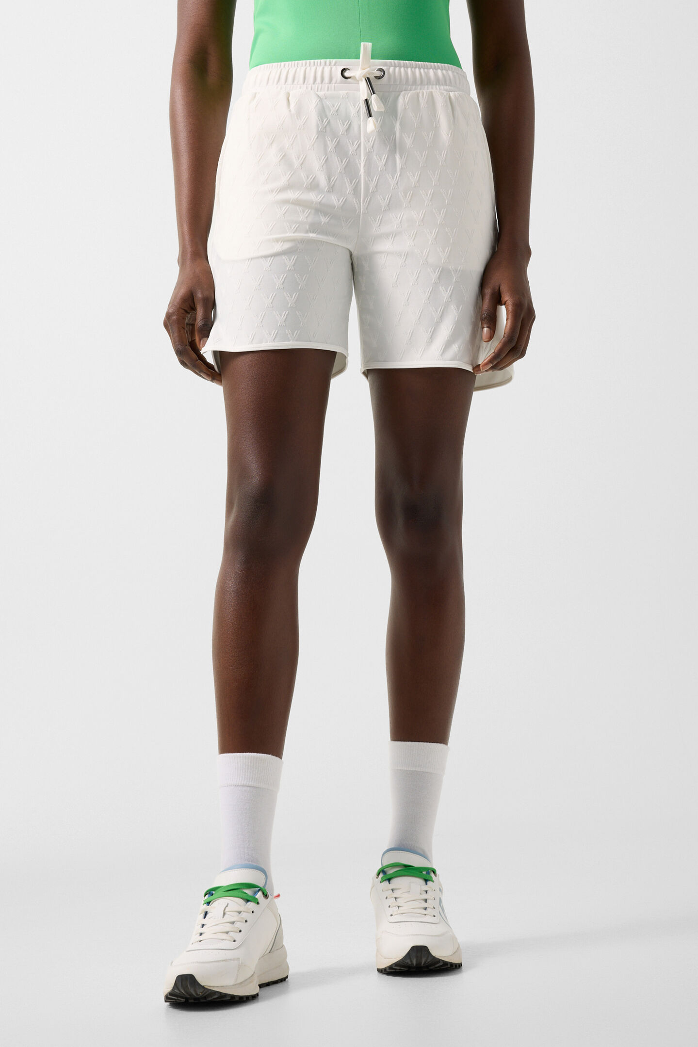 Short Alycia Blanc cass&eacute;