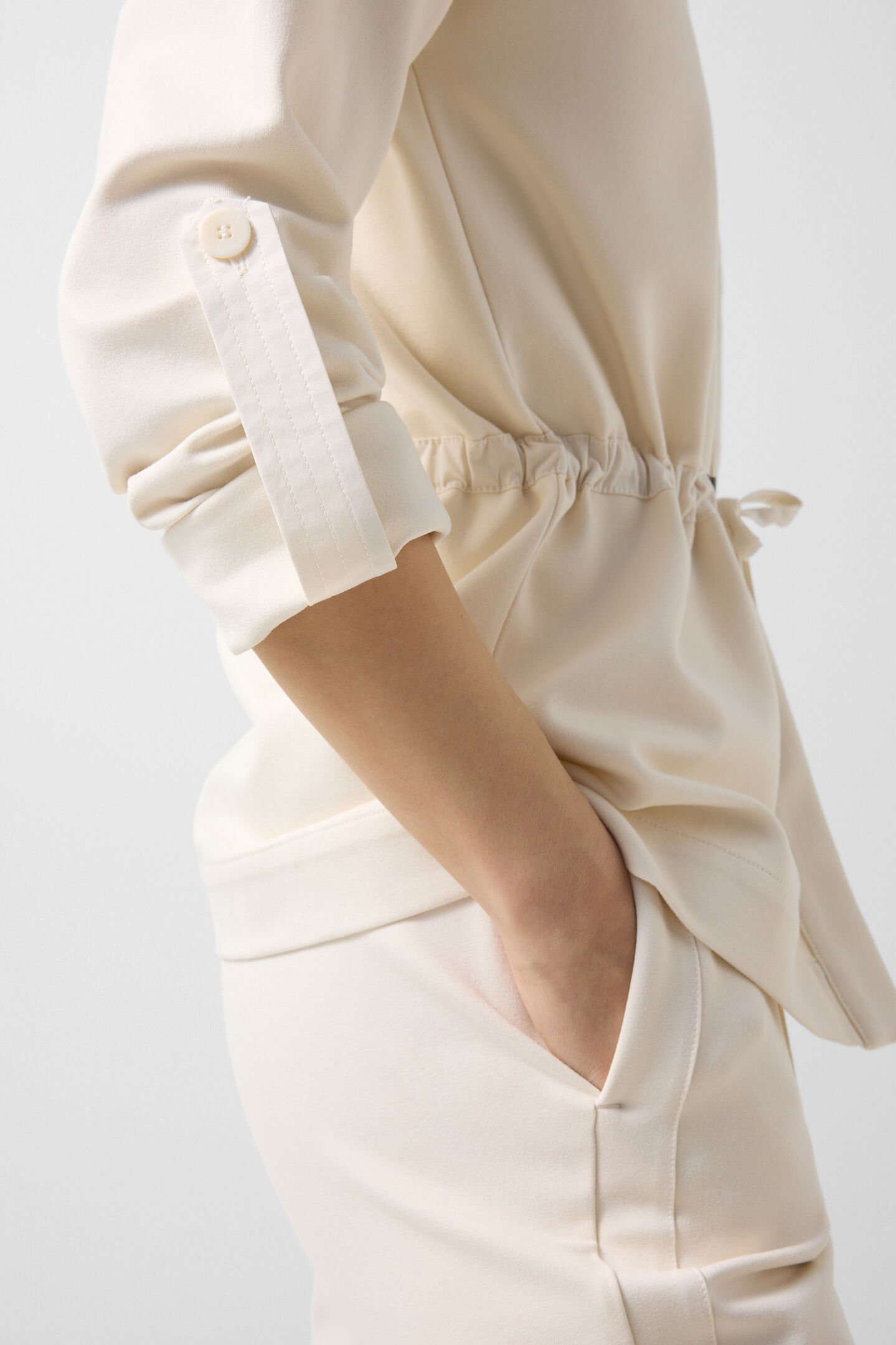 Paloma jersey jacket Cream