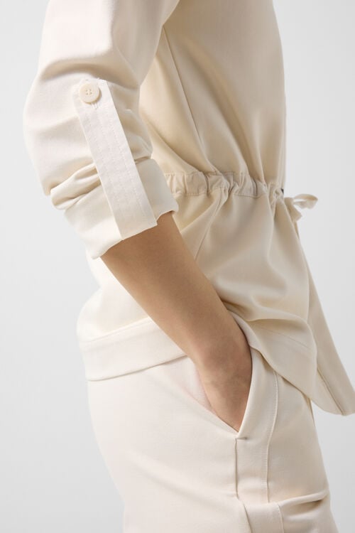 Paloma jersey jacket Cream