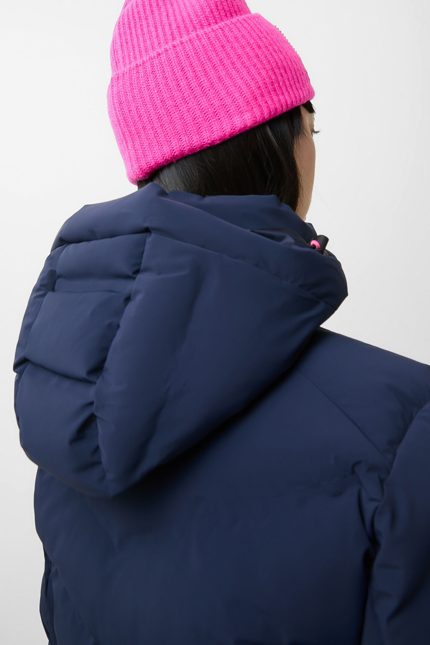 Tech-Sael quilted jacket Dark blue