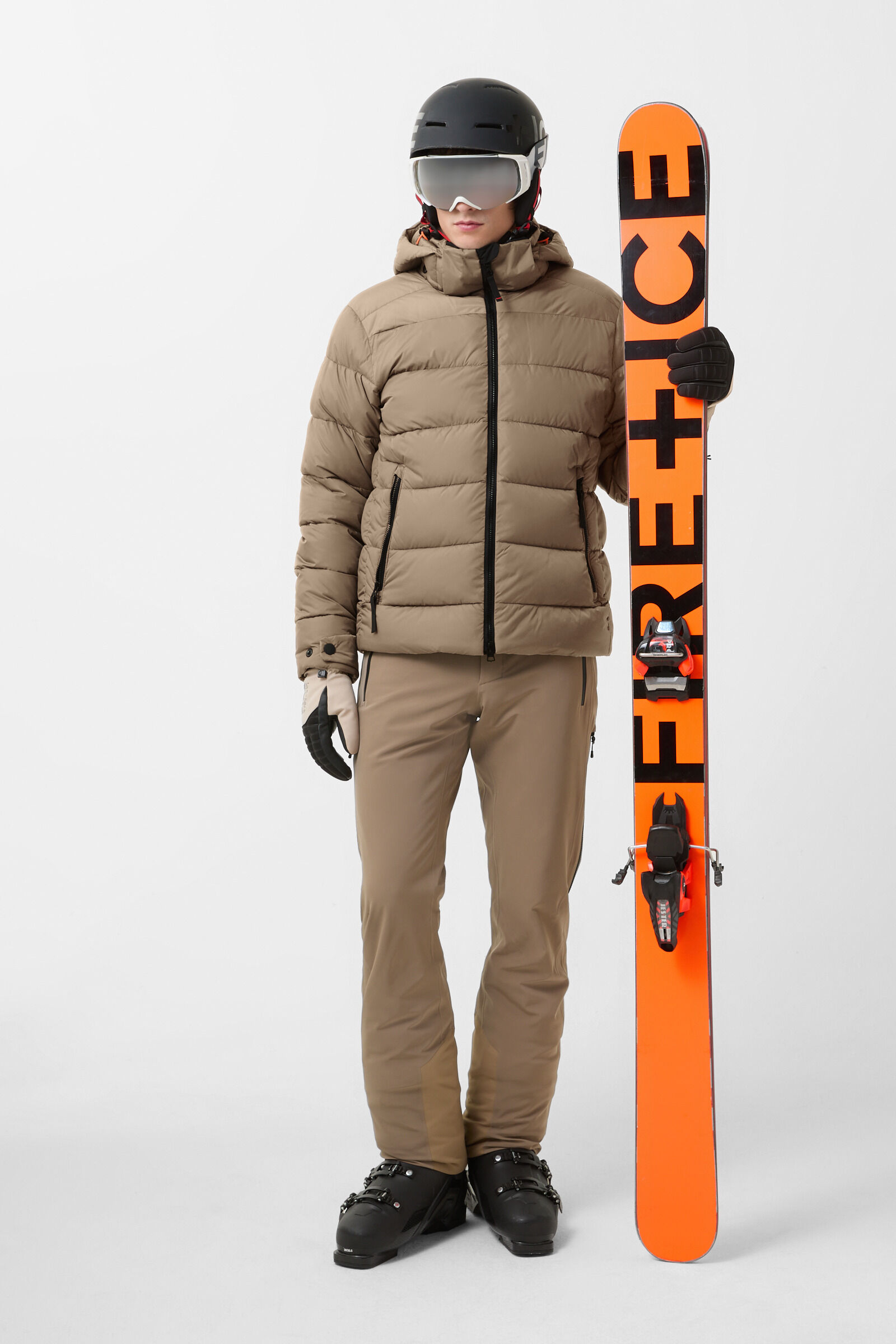 Ski jacket Luka Caramel