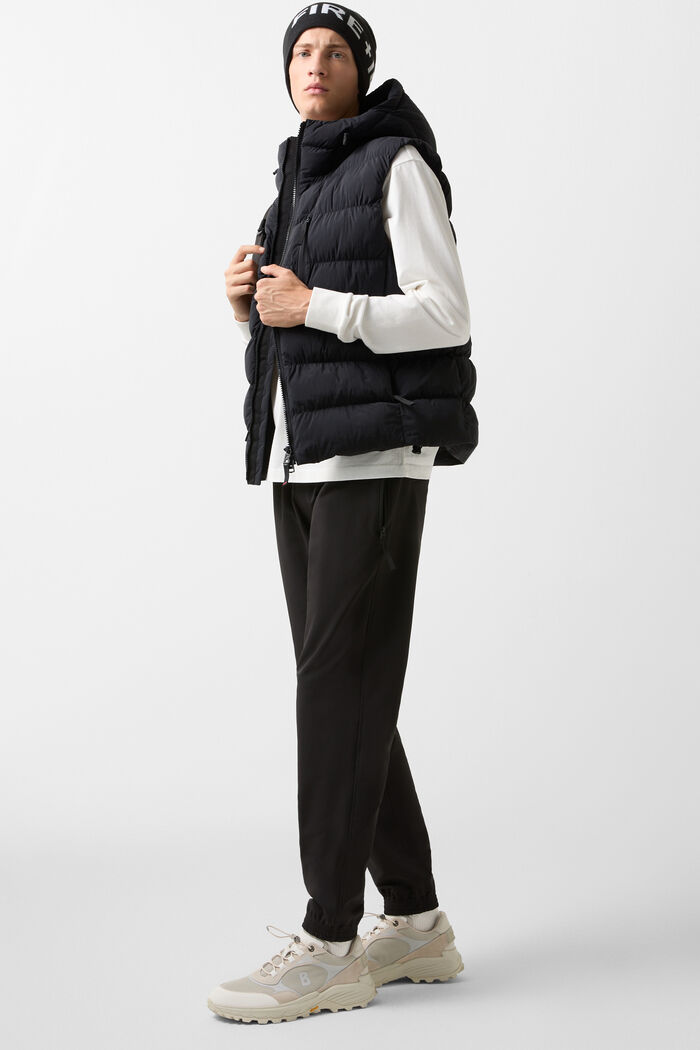 Howard quilted waistcoat Black Howard quilted waistcoat Black