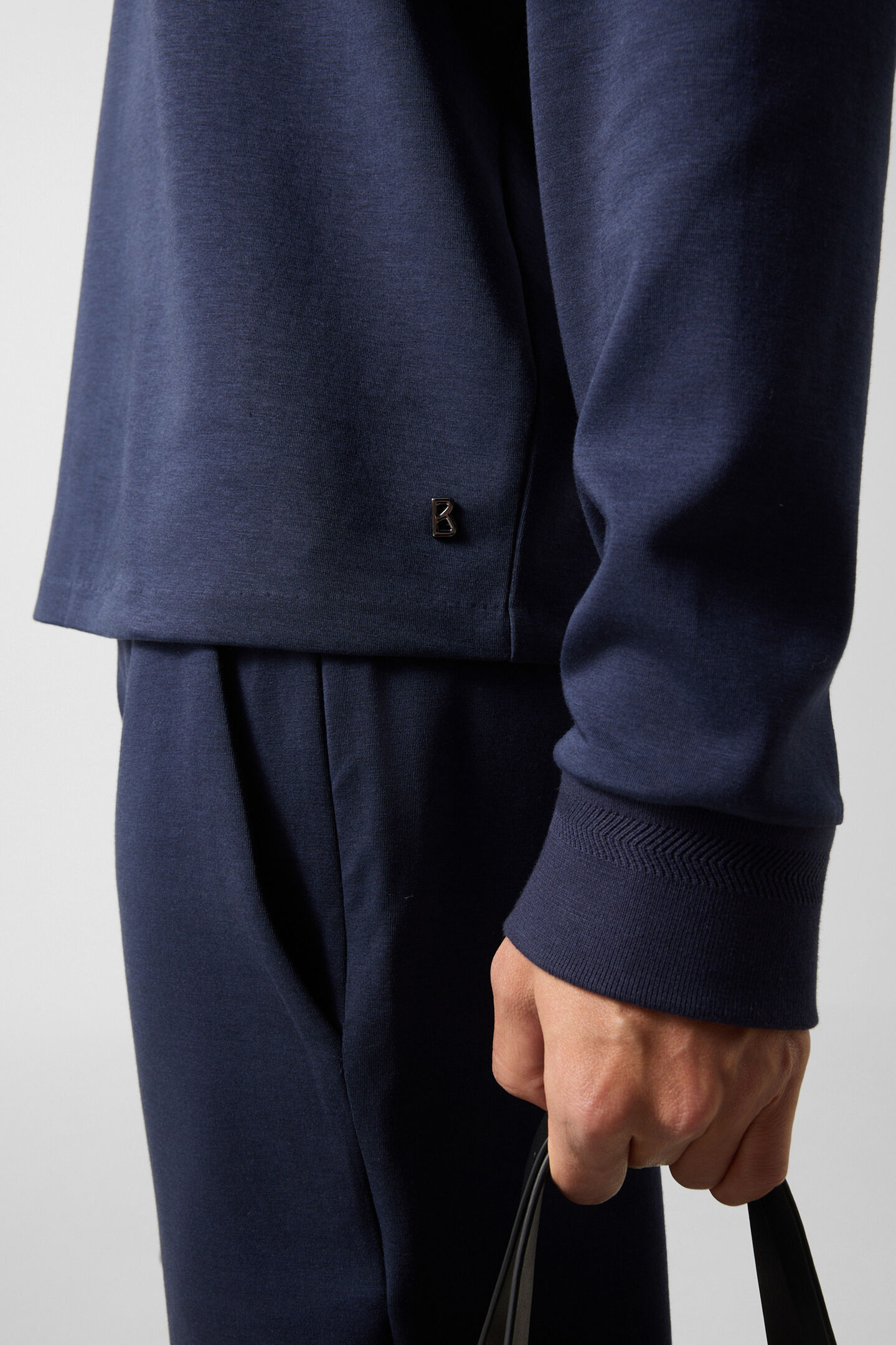 Lionel polo sweatshirt Navy blue