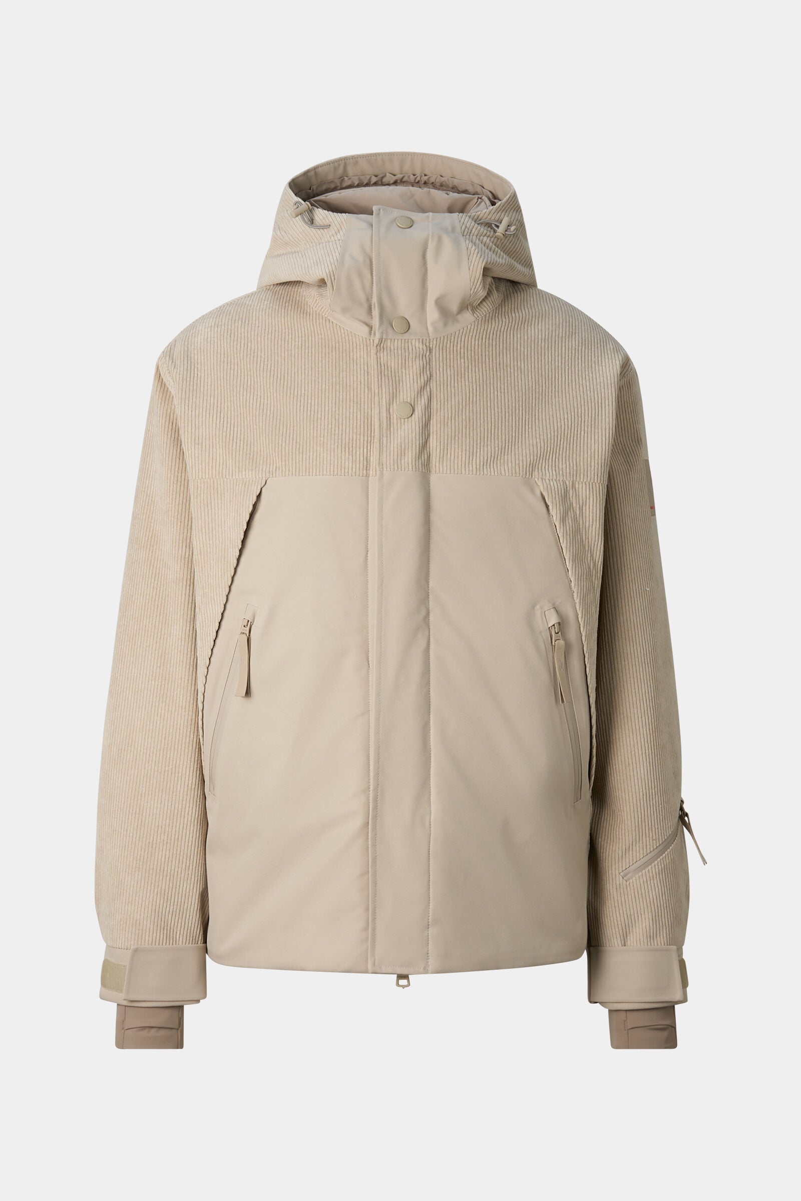 Flint corduroy ski jacket Beige