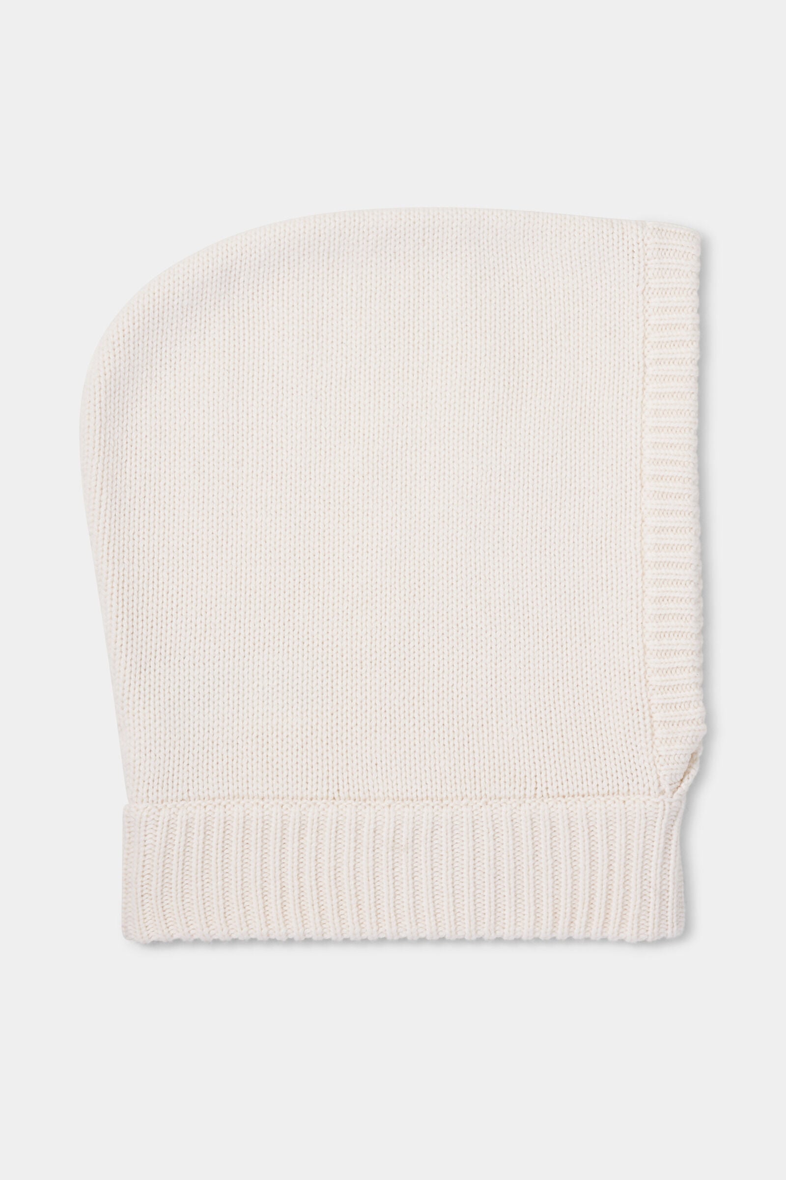 Berny Virgin Wool and Cashmere Balaclava Off-White