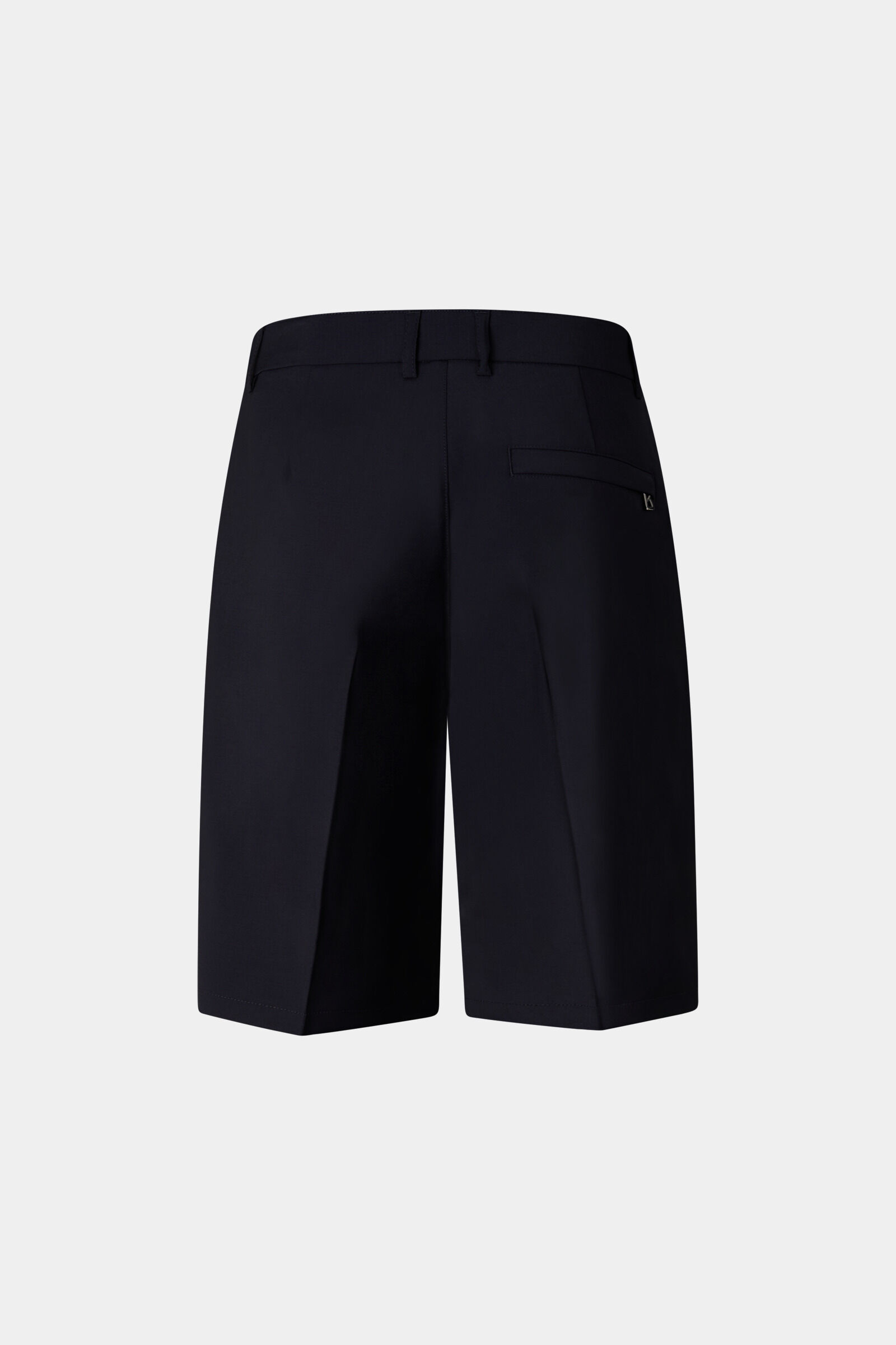 Johny pleated shorts Navy blue