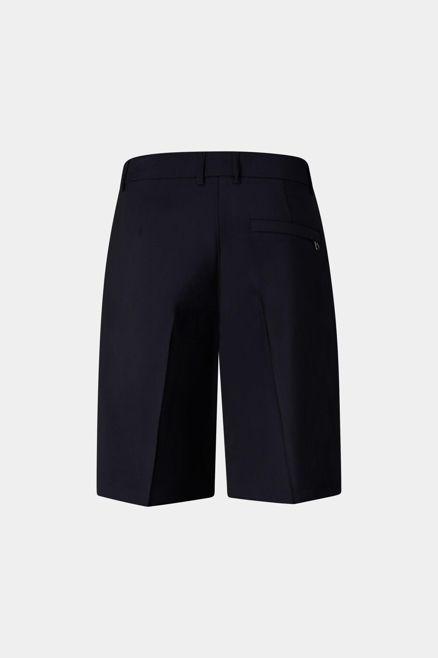 Johny pleated shorts Navy blue