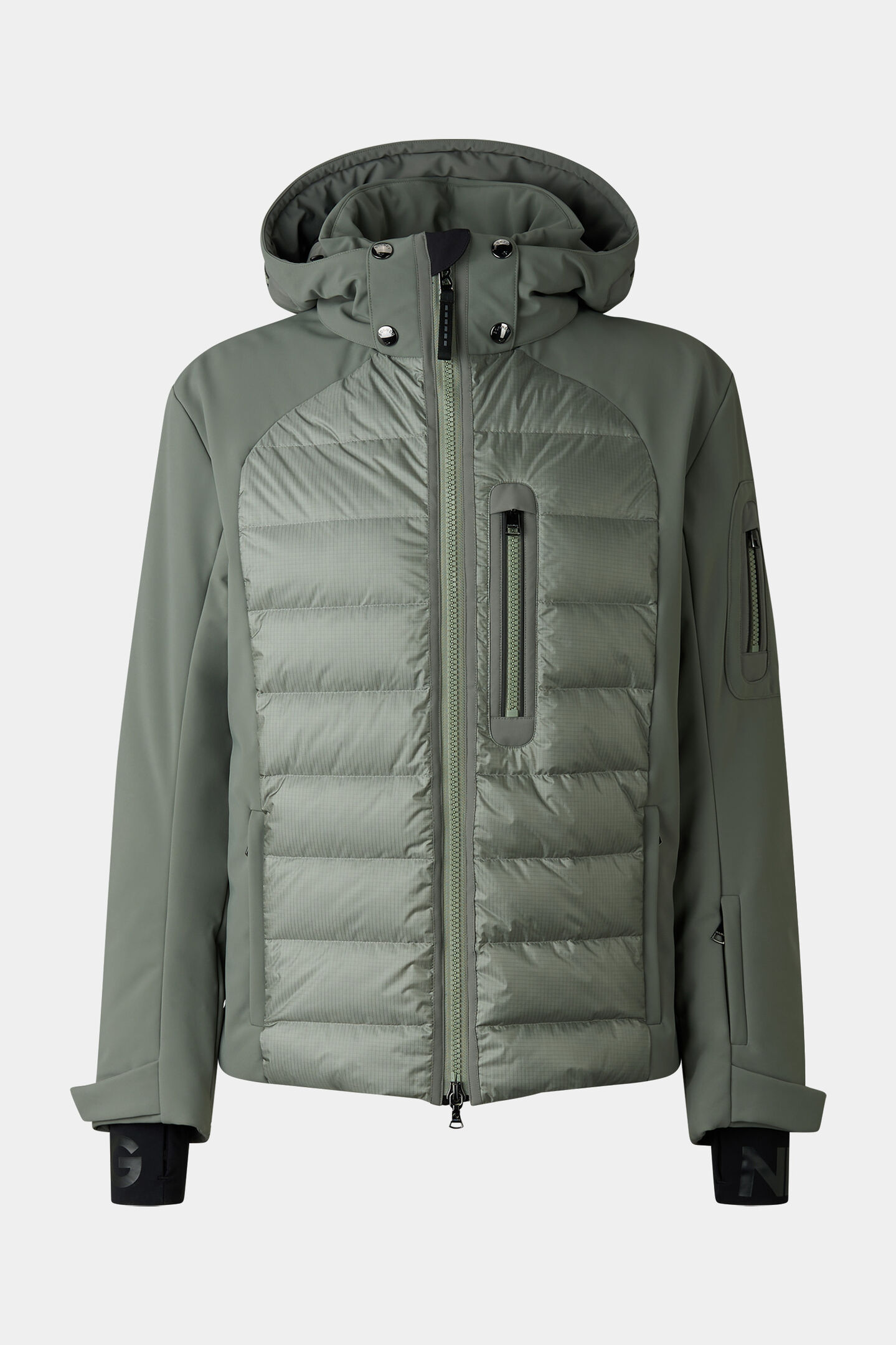 Softshell-Skijacke Zoran Oliv-Grün