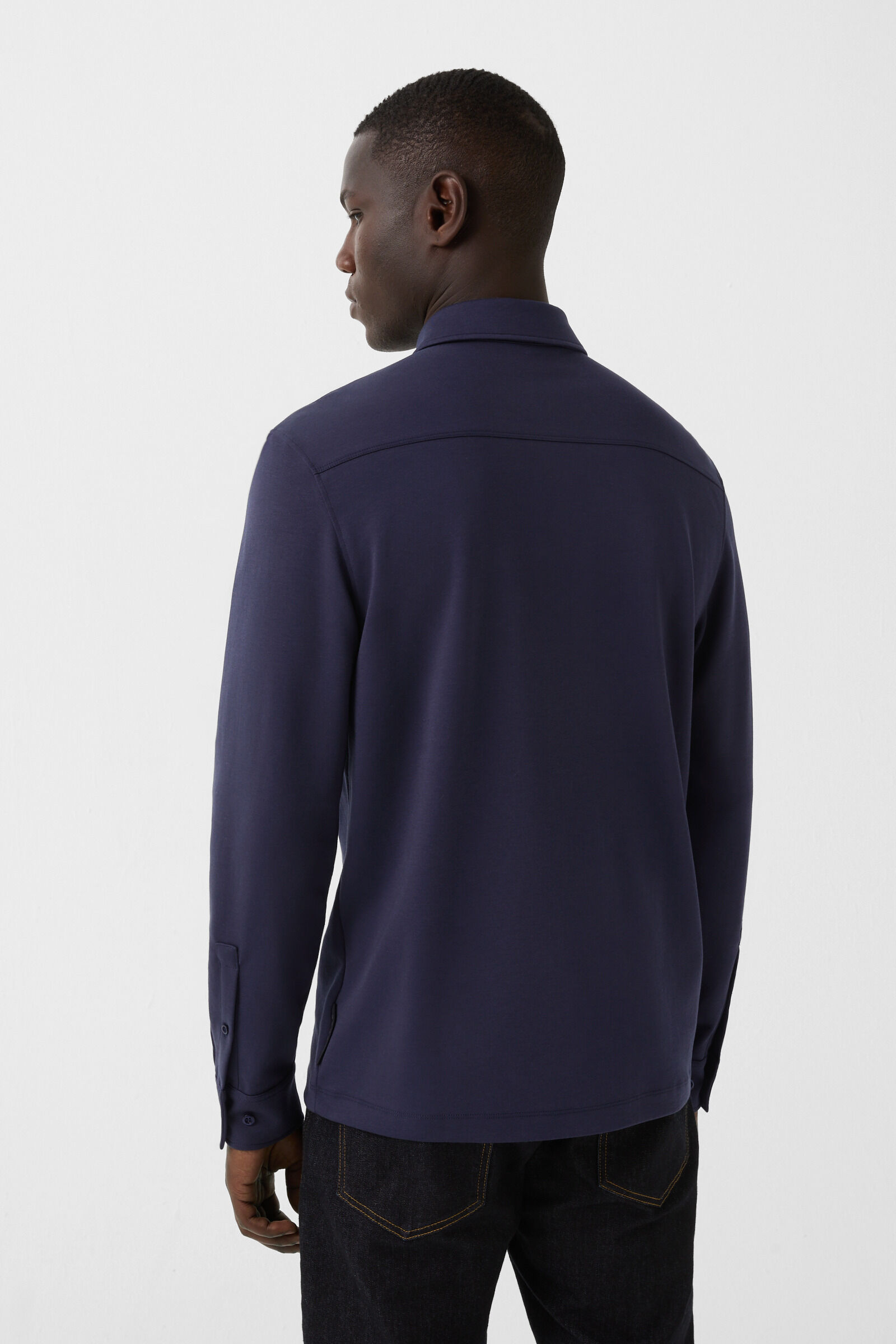 Jersey shirt Franz Navy blue