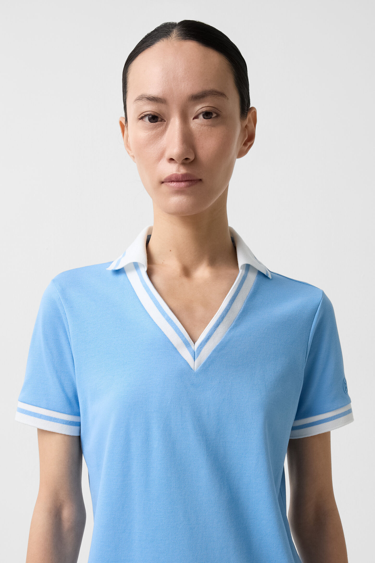 Lydia functional short-sleeved top Light blue