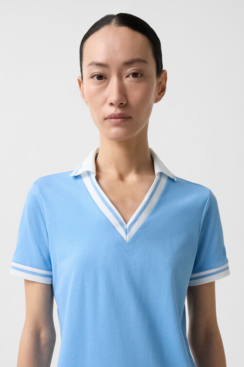 Lydia functional short-sleeved top Light blue