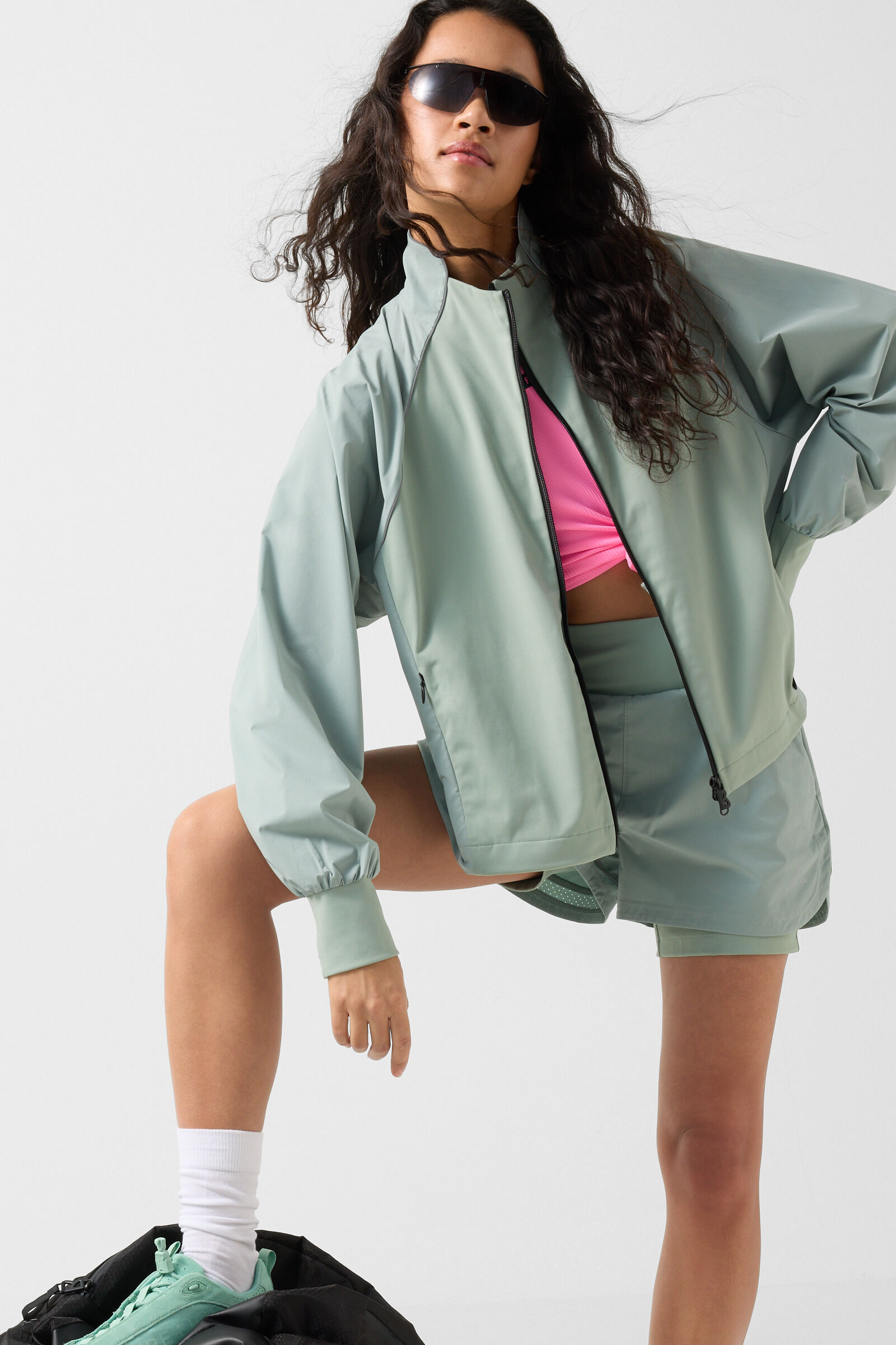 Alina functional jacket Eucalyptus