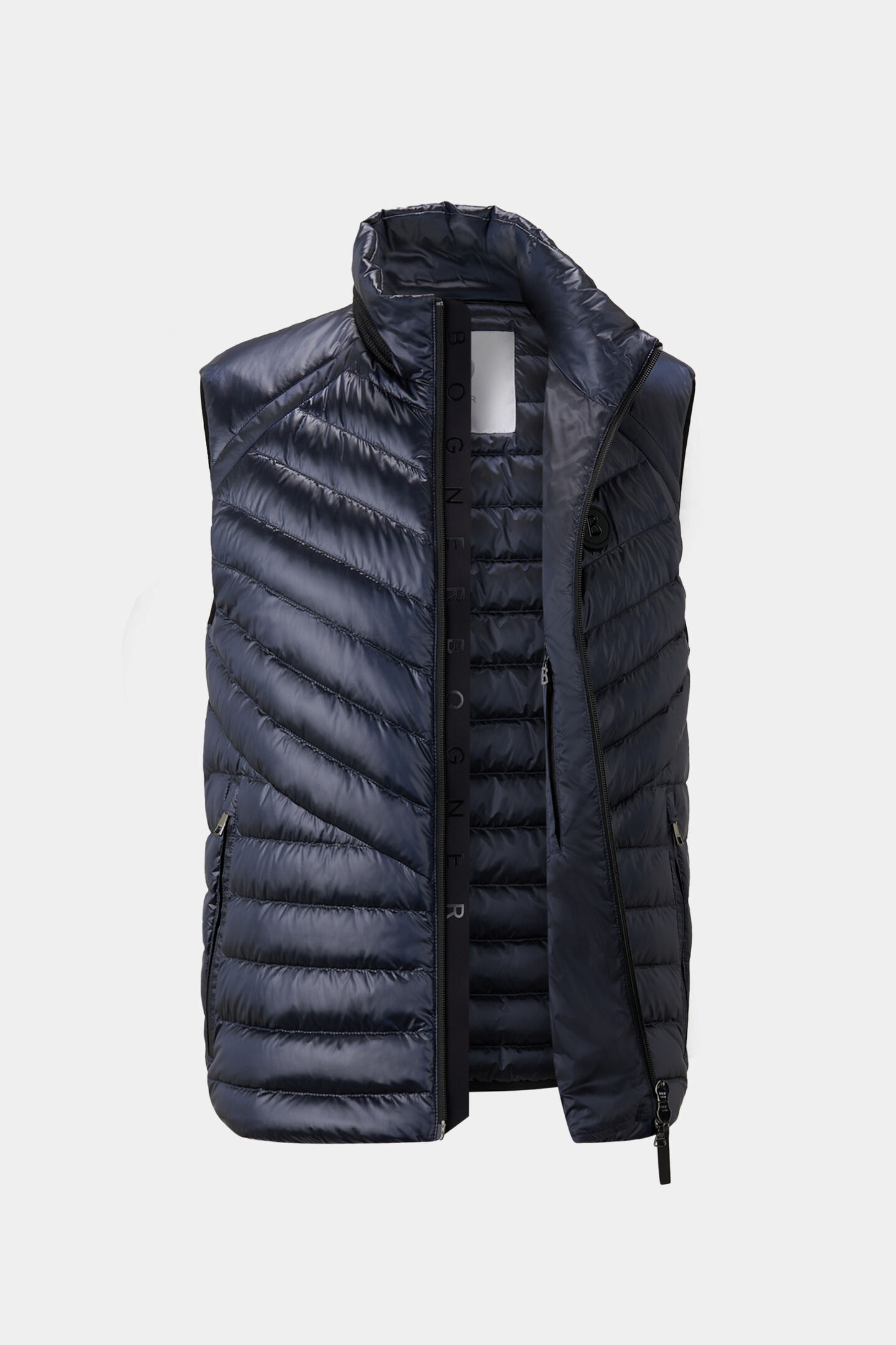 Lasse Lightweight down gilet Dark blue