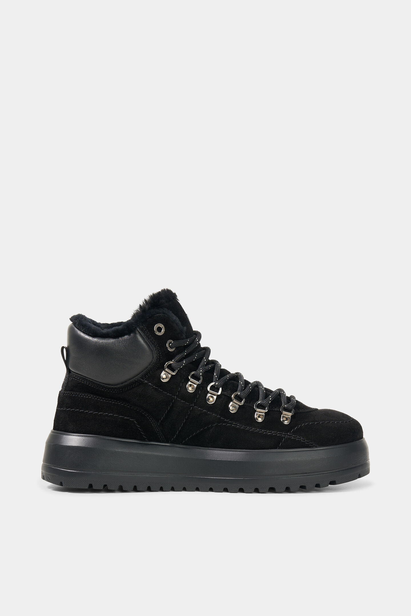 Antwerp high-top trainers Black
