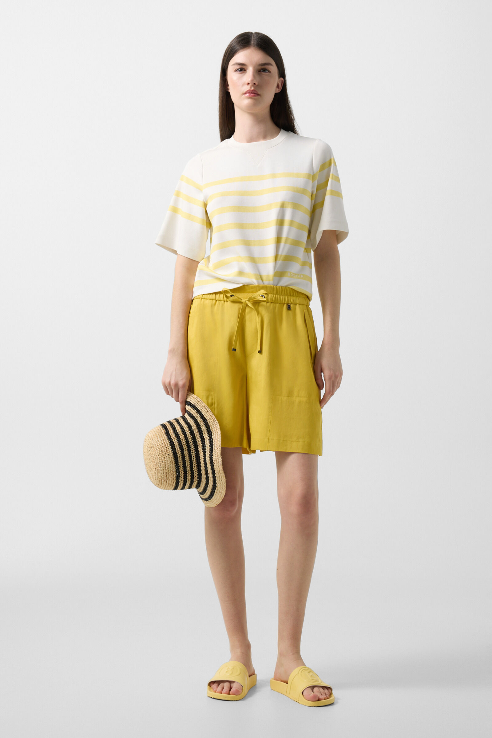 Carmel Bermuda shorts Yellow