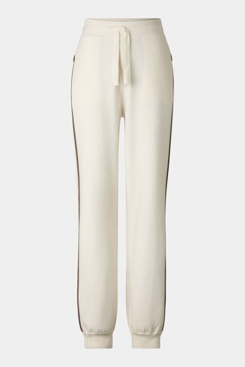 Strick-Hose Calotta Off-White