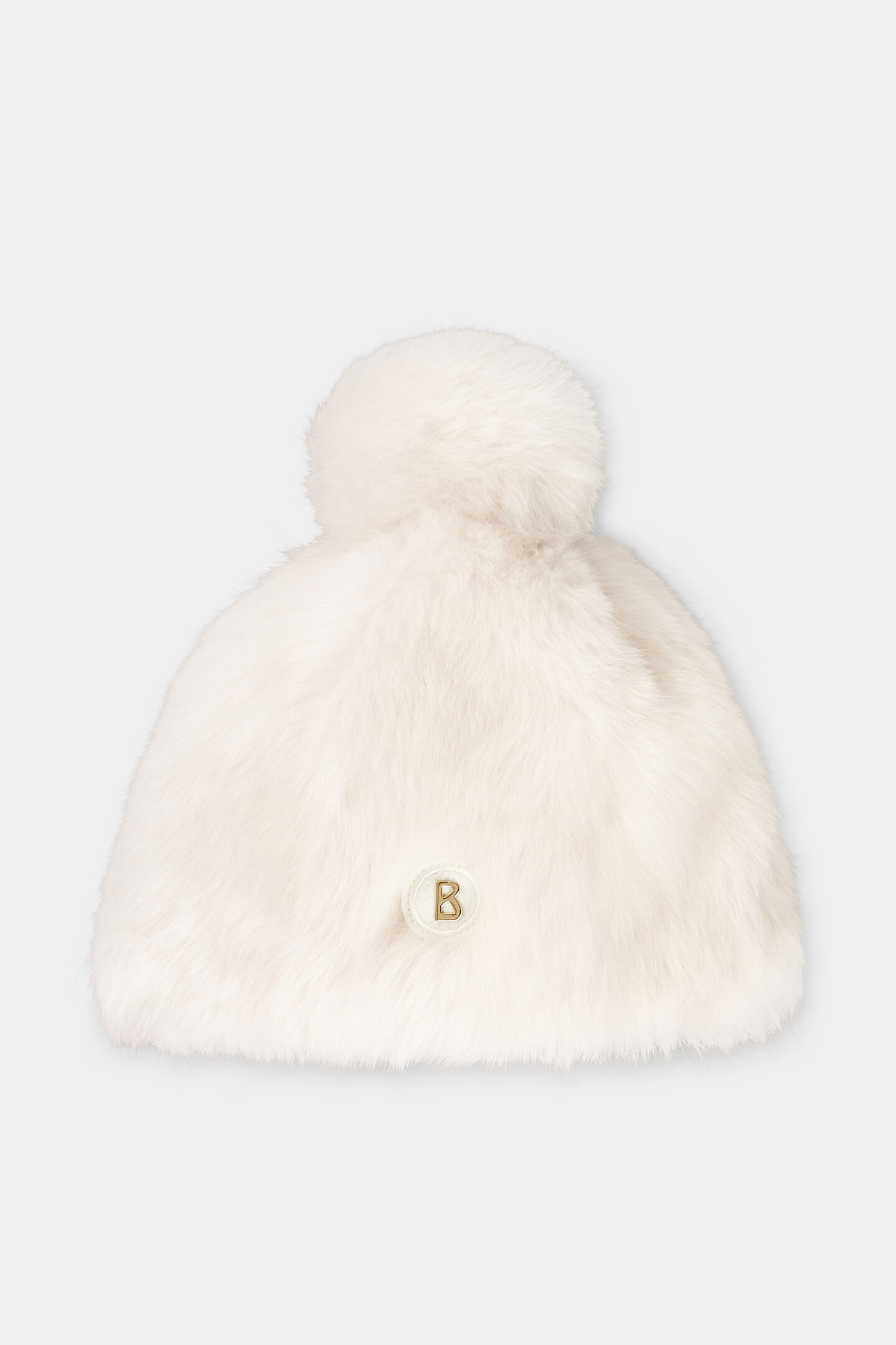 Lammfell-M&uuml;tze Aria Off-White