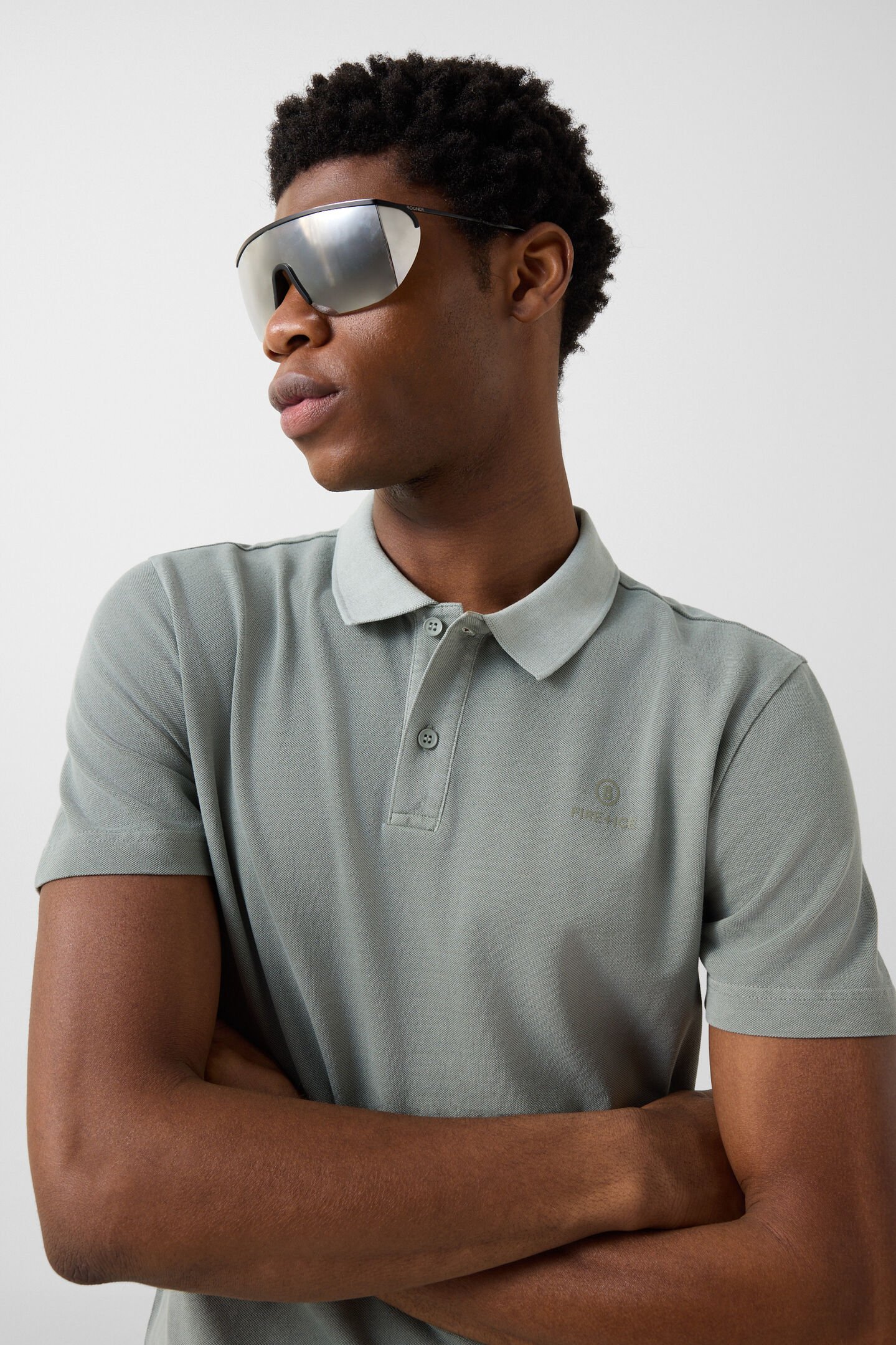 Ramon polo shirt Eucalyptus