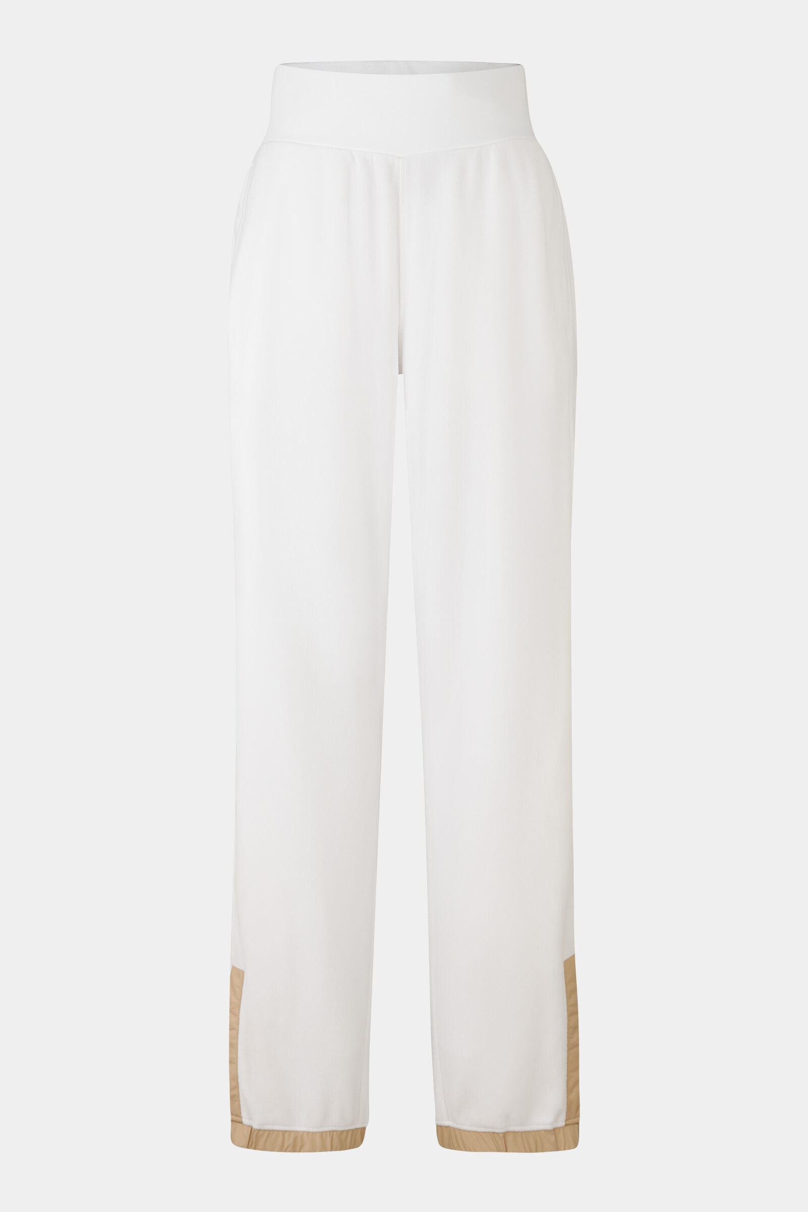 Eila fleece trousers White/beige