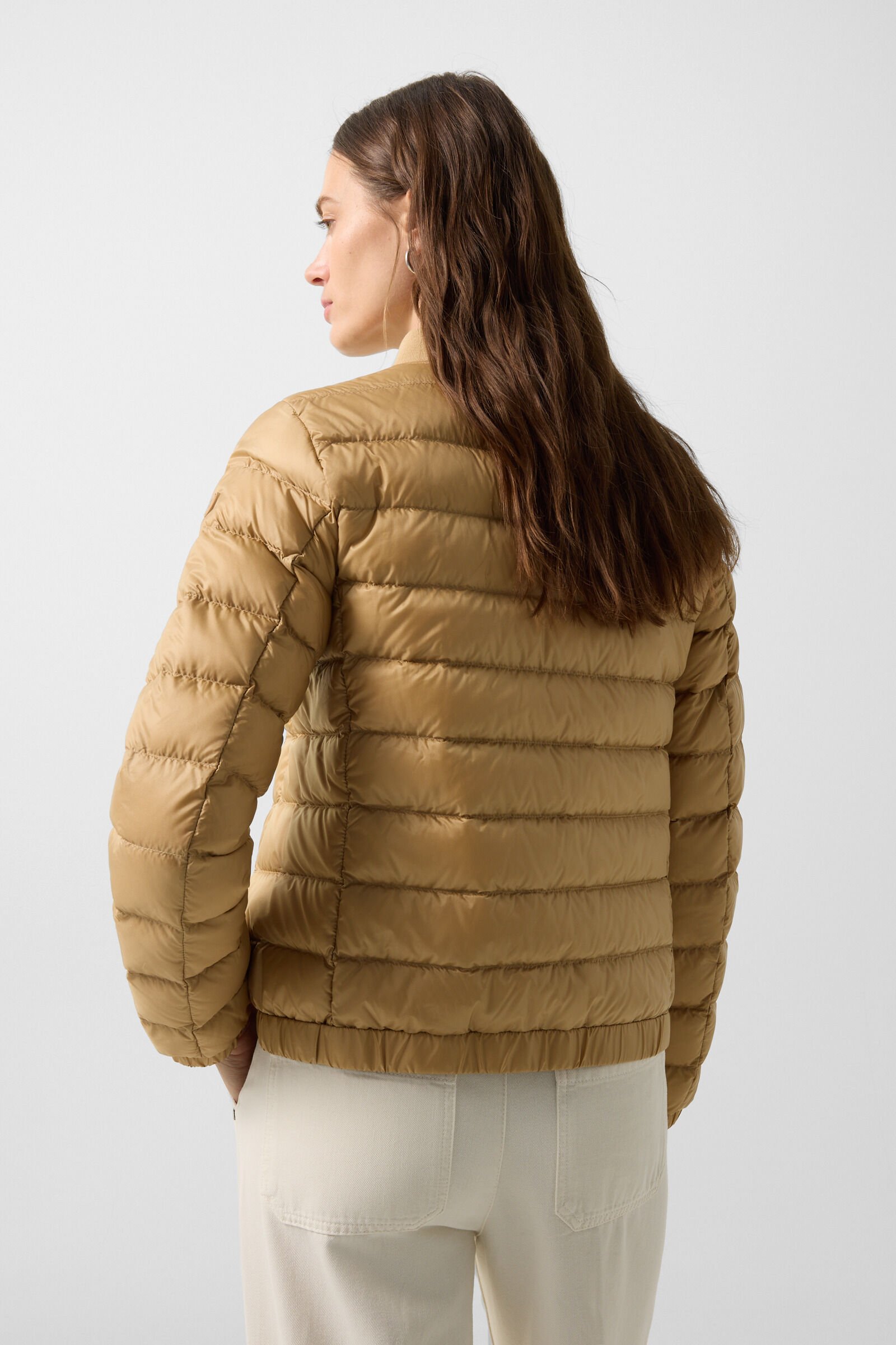 Marybel lightweight down jacket Camel