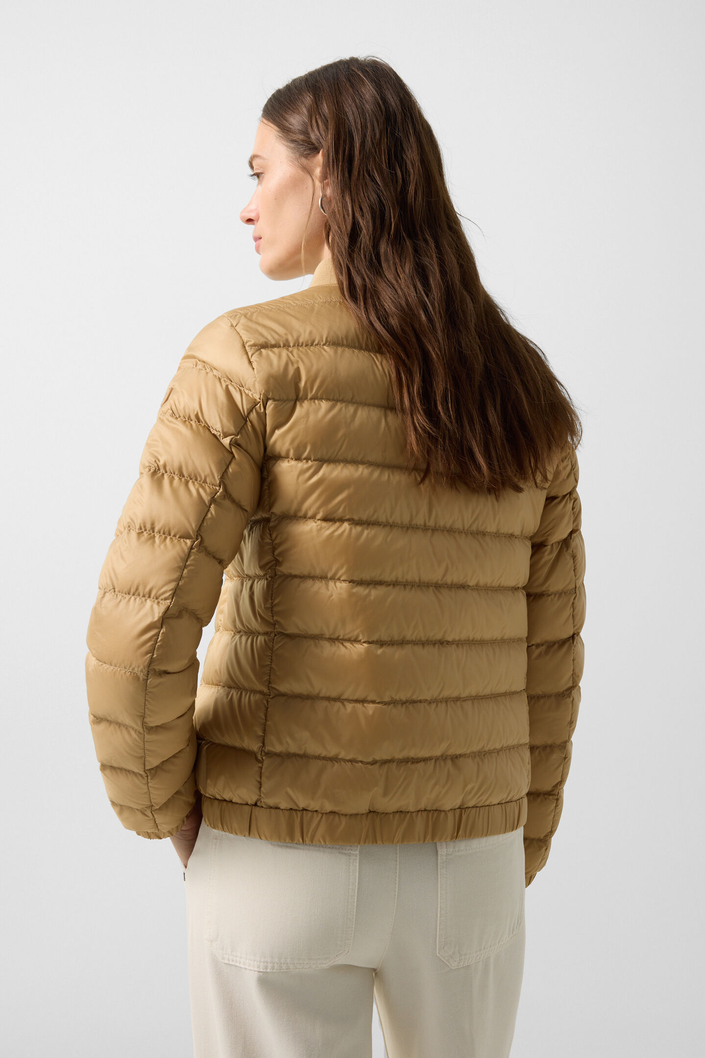 Marybel lightweight down jacket Camel
