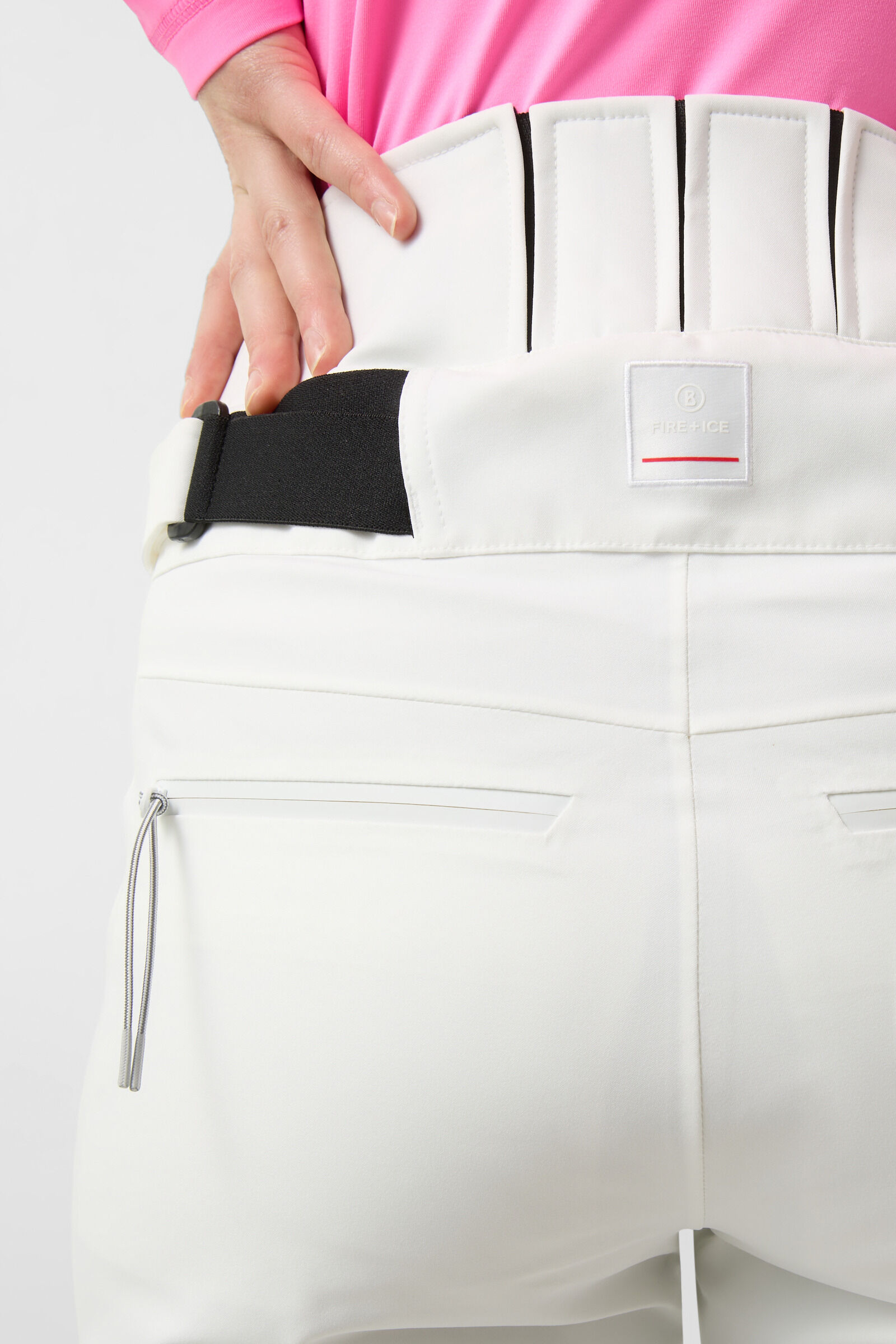 Borja ski trousers White