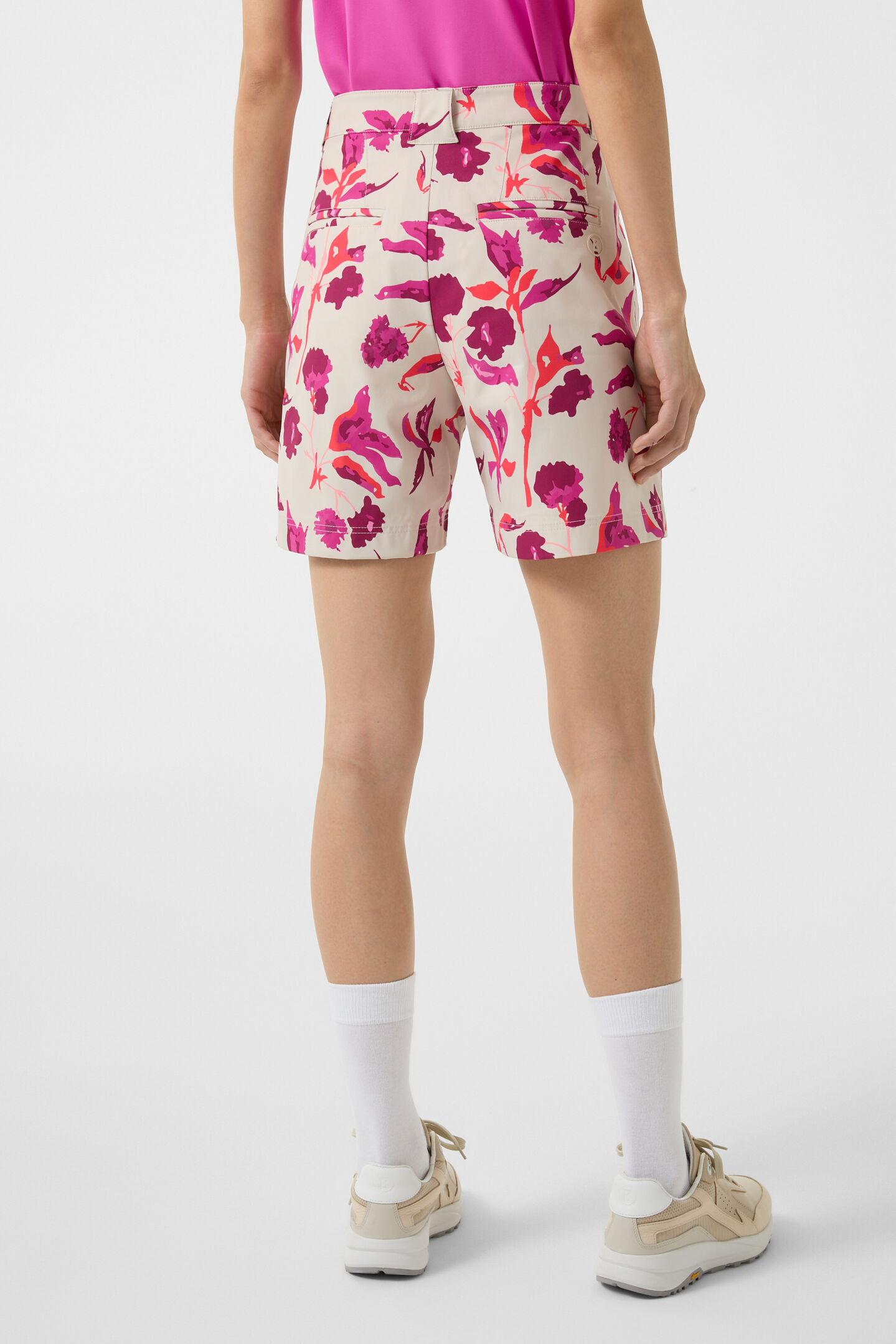 Rike functional shorts Beige/Pink
