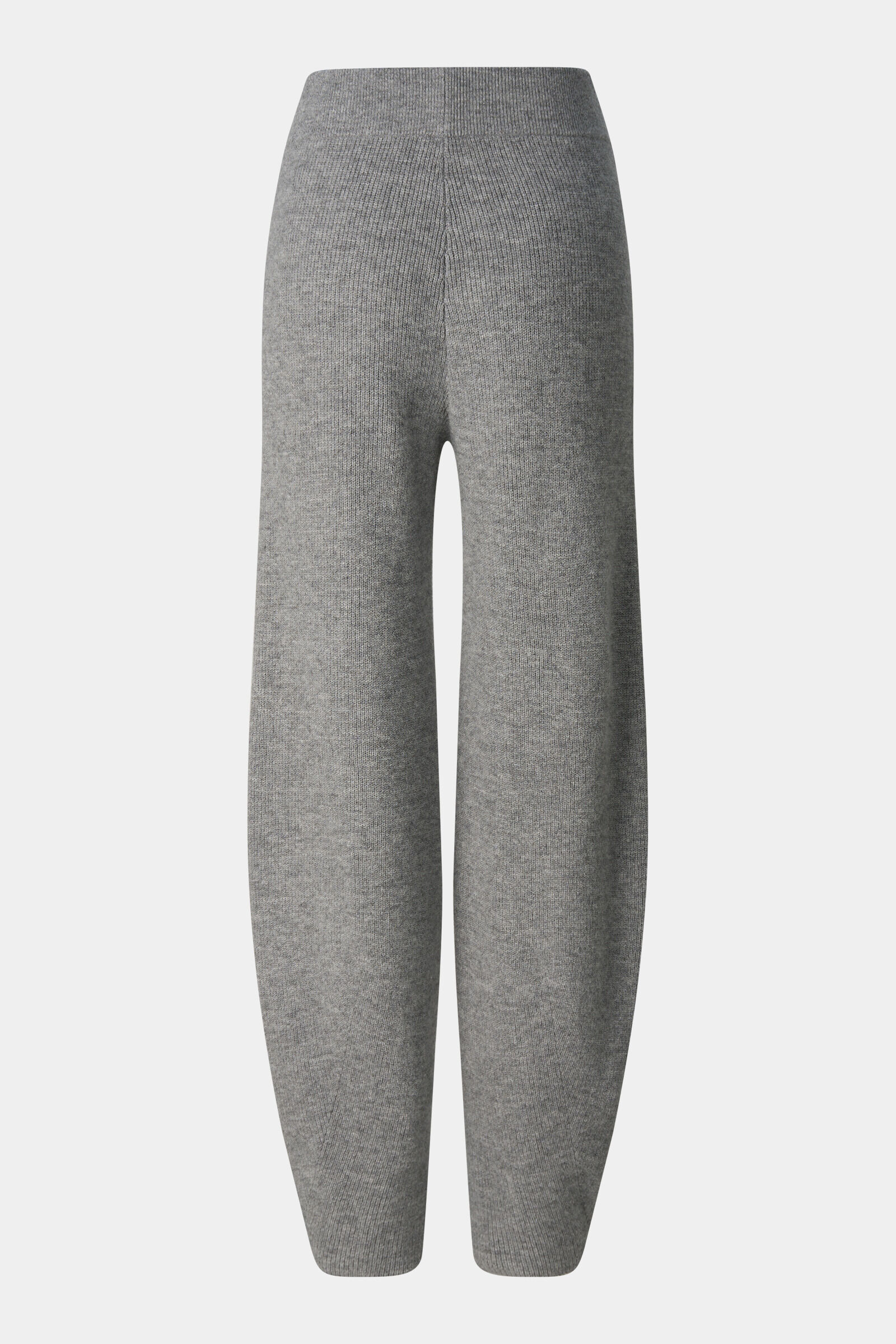 Schurwoll-Strickhose Luana Grau