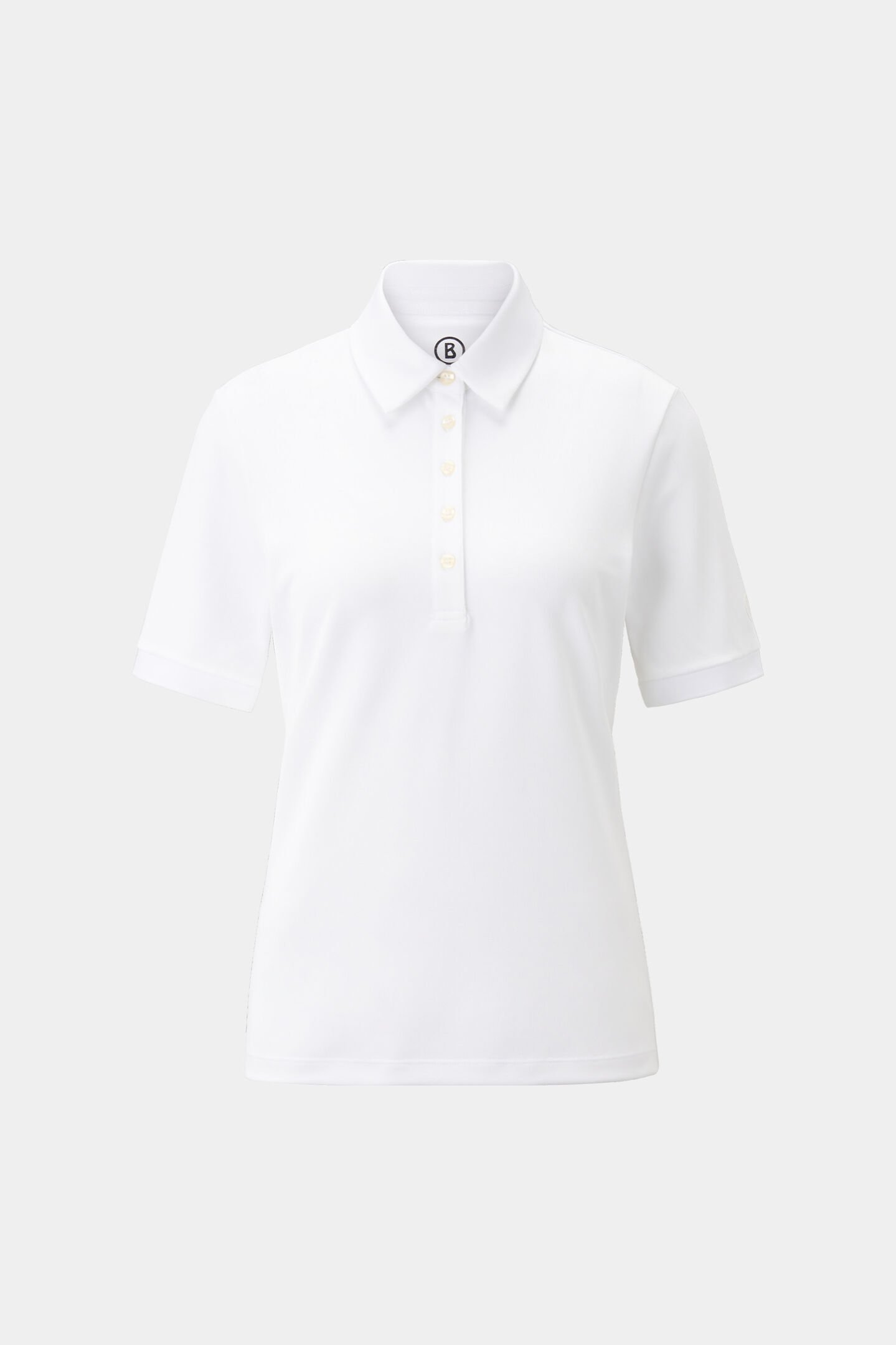 Danielle functional short-sleeved top Off-White