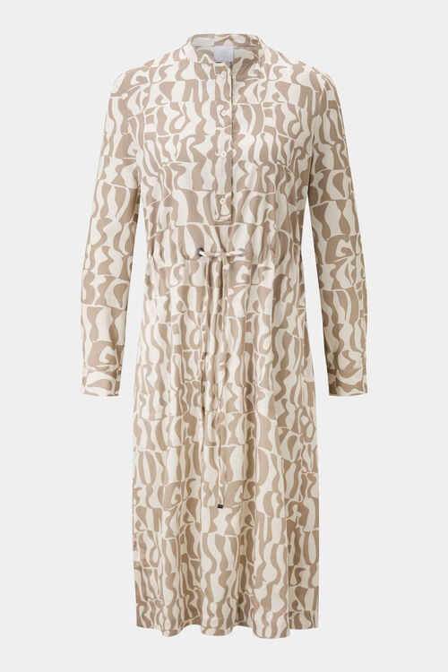 Dress Shanice Caramel/cream
