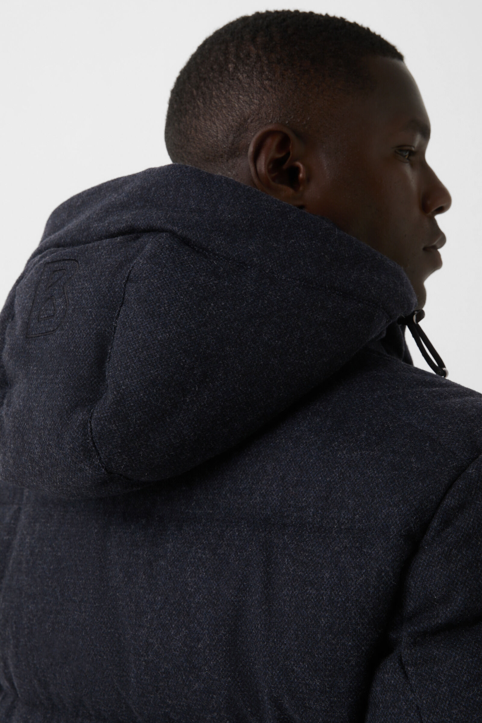 Jamy down jacket Navy blue