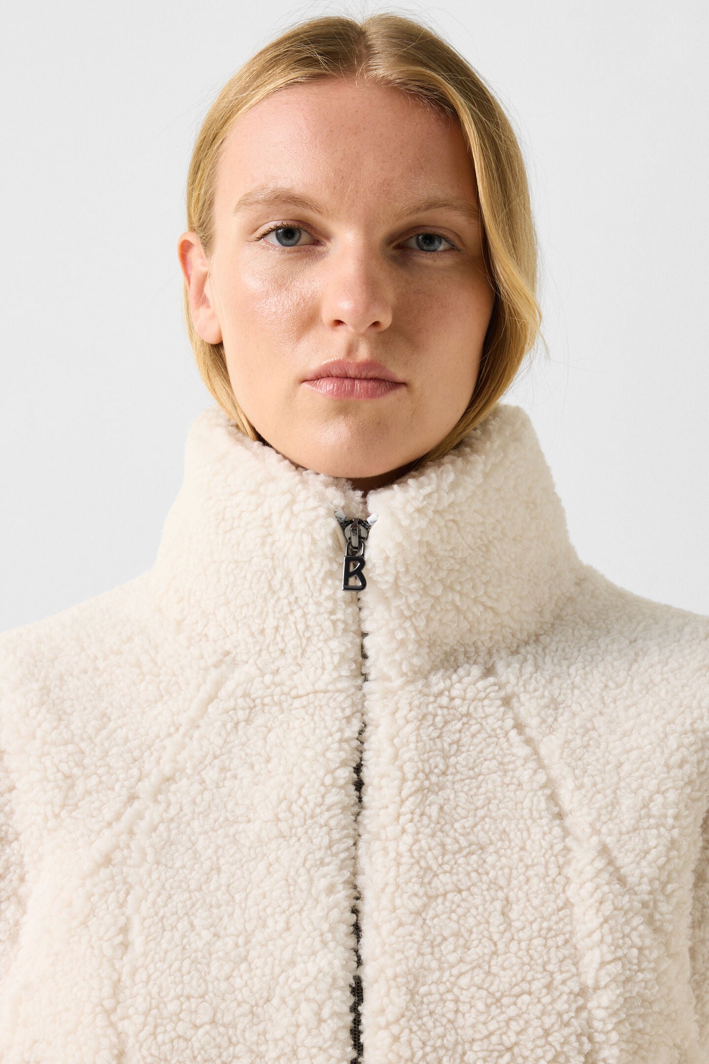 Teddy-Weste Kylie Off-White