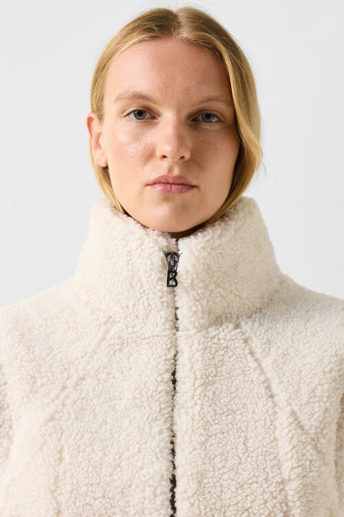 Teddy-Weste Kylie Off-White