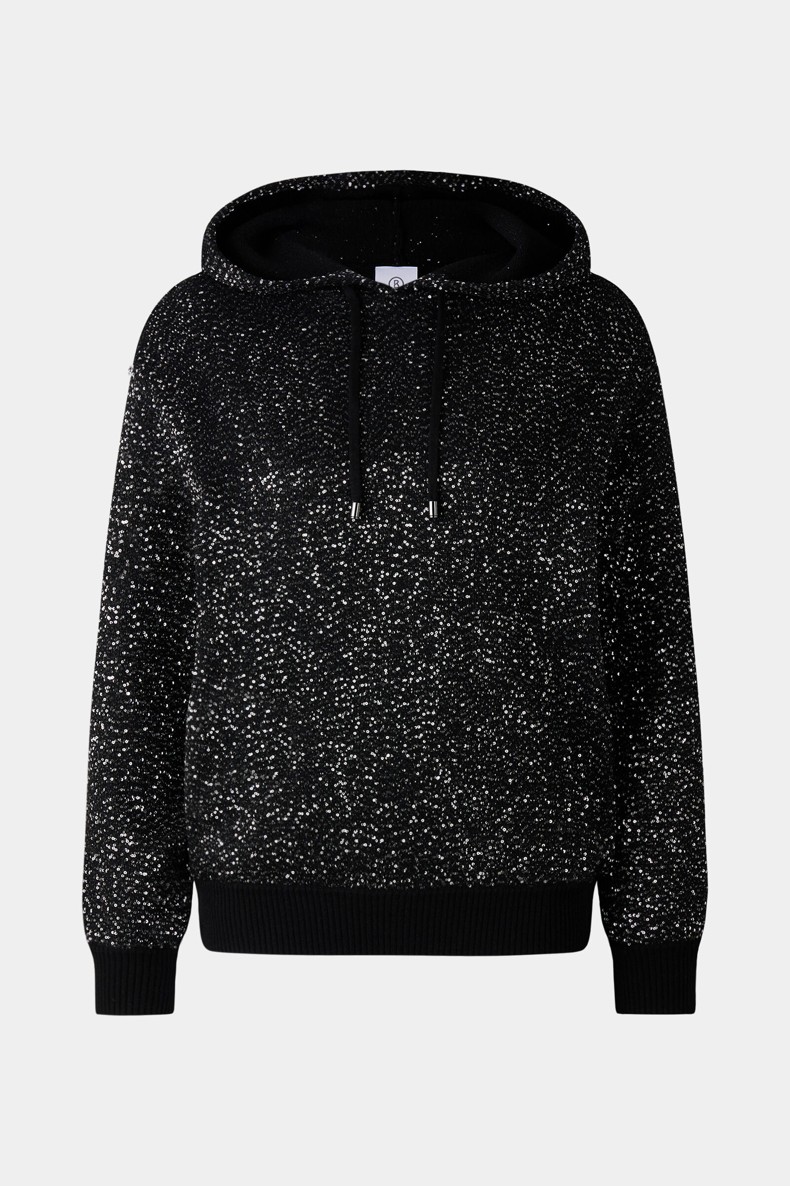 Black glitter hoodie online