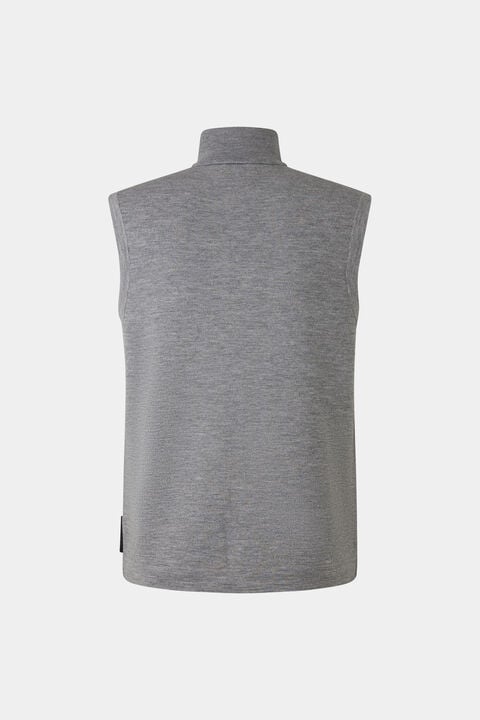Gebreid gilet Lavin Lichtgrijs Gebreid gilet Lavin Lichtgrijs
