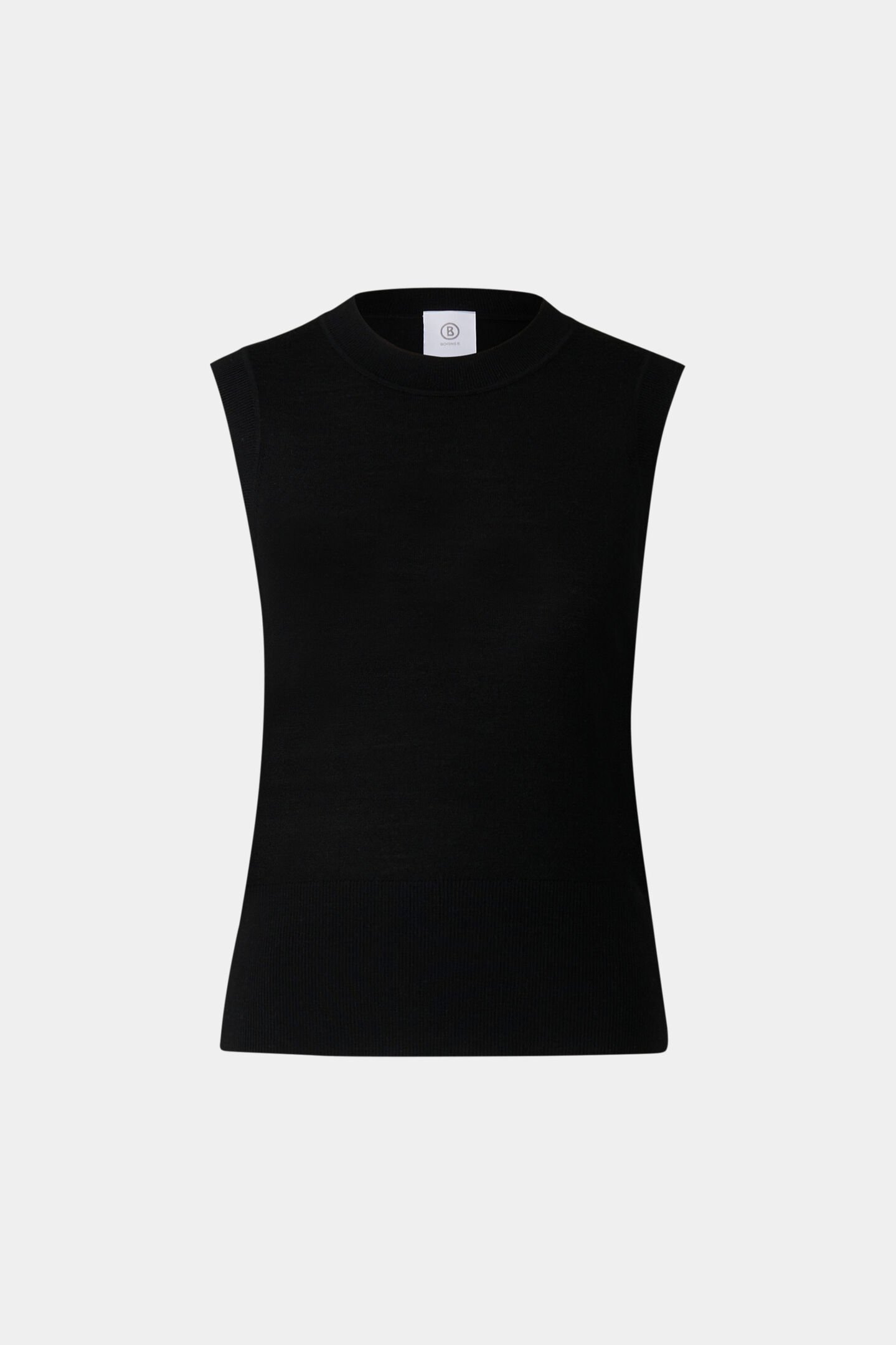 Strick-Top Isola Schwarz