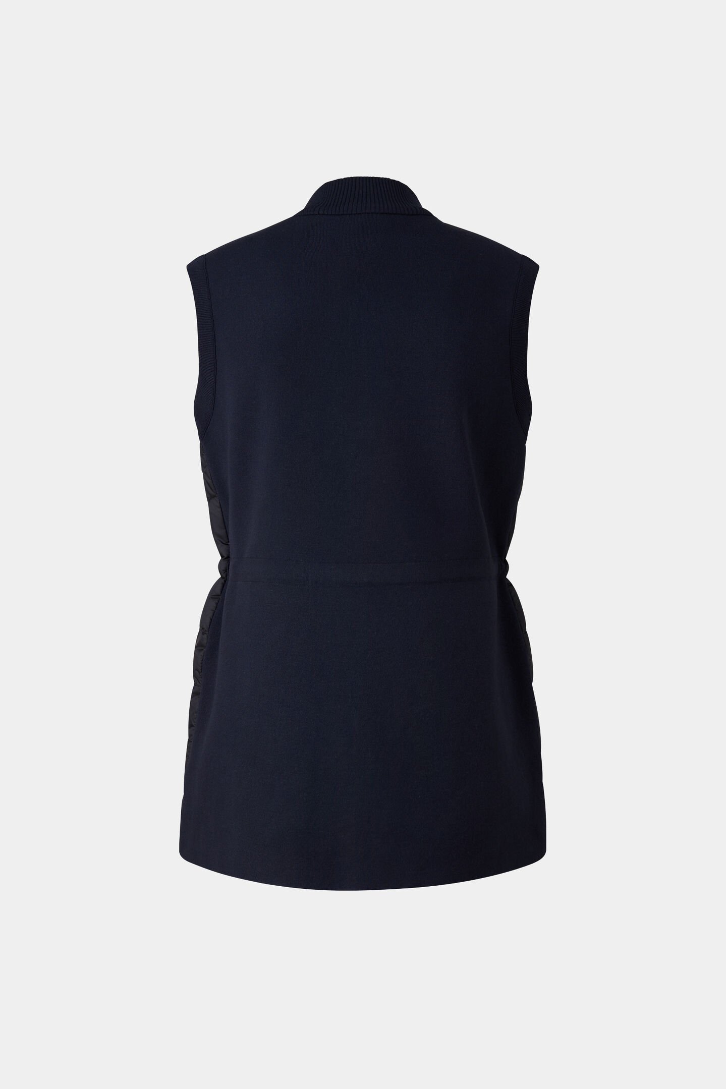 Arina hybrid down waistcoat Navy blue