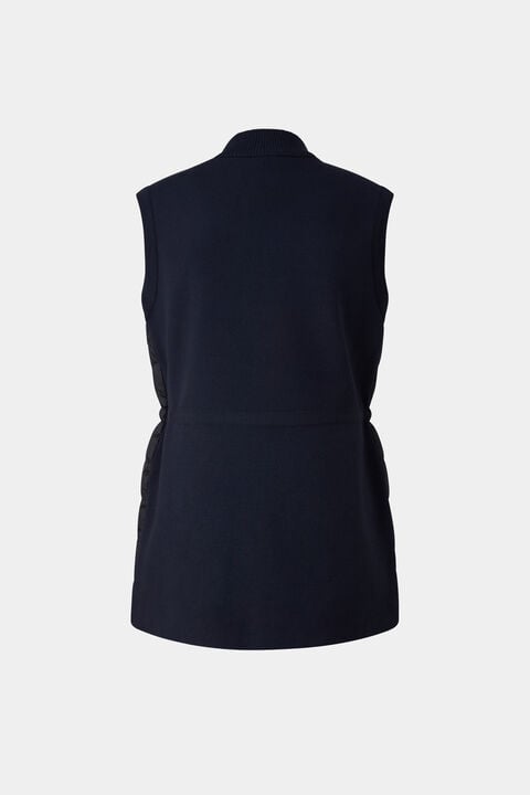 Arina hybrid down waistcoat Navy blue Arina hybrid down waistcoat Navy blue
