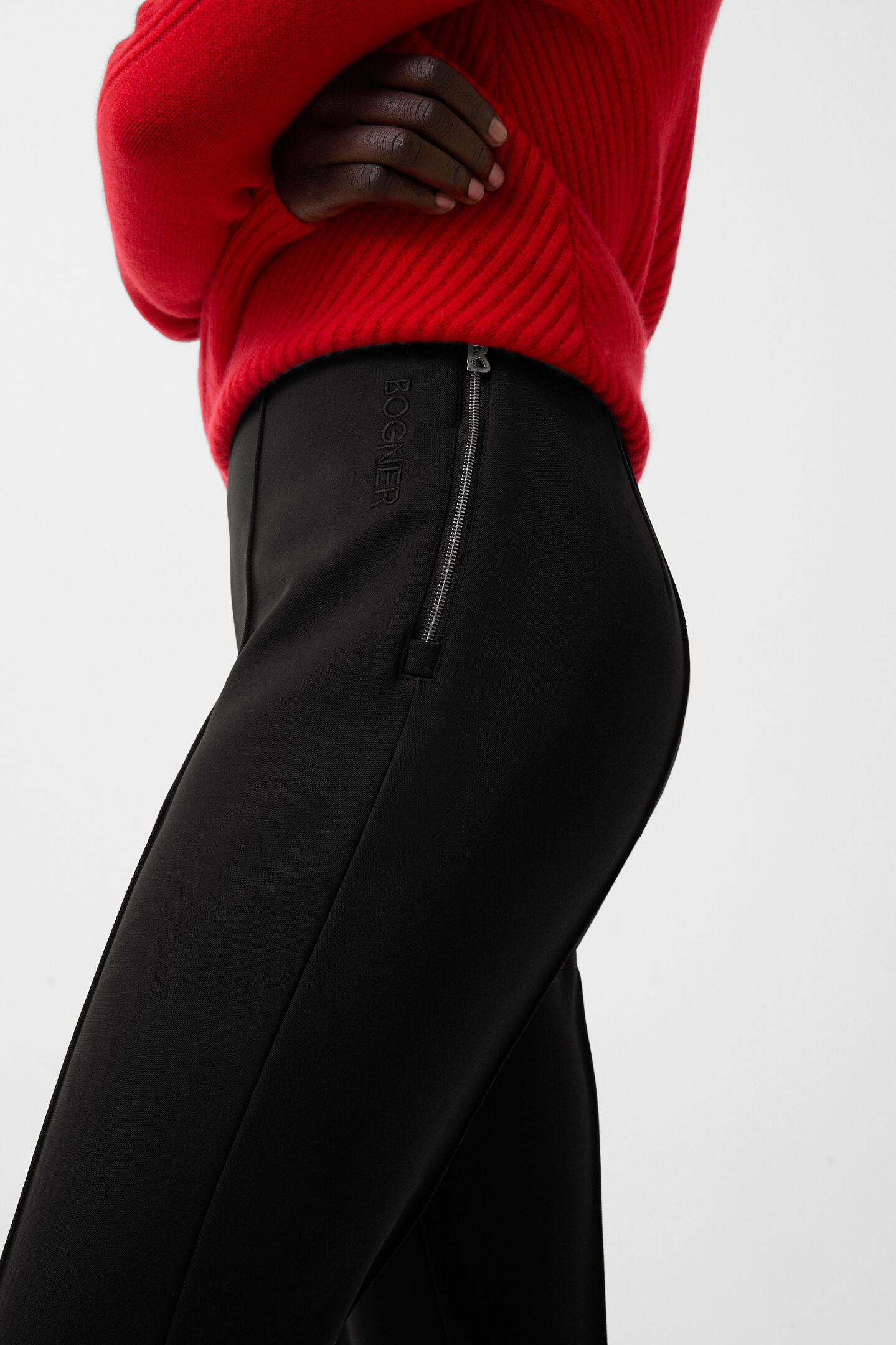 Elaine functional stirrup trousers Black