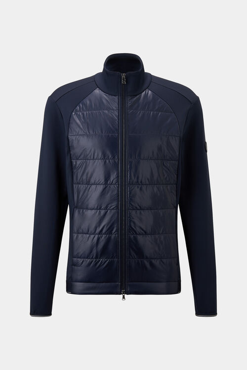 Hybrid-Jacke Lucon Navy-Blau