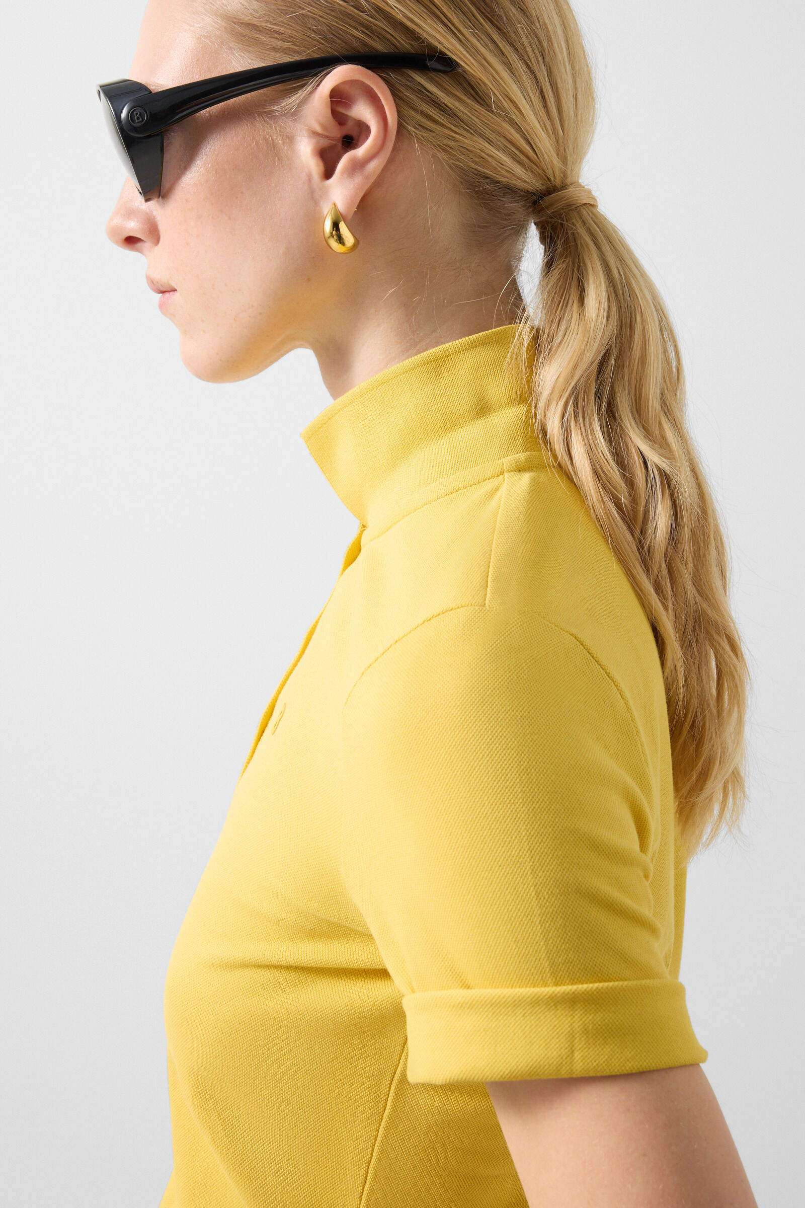 Malika polo shirt Yellow