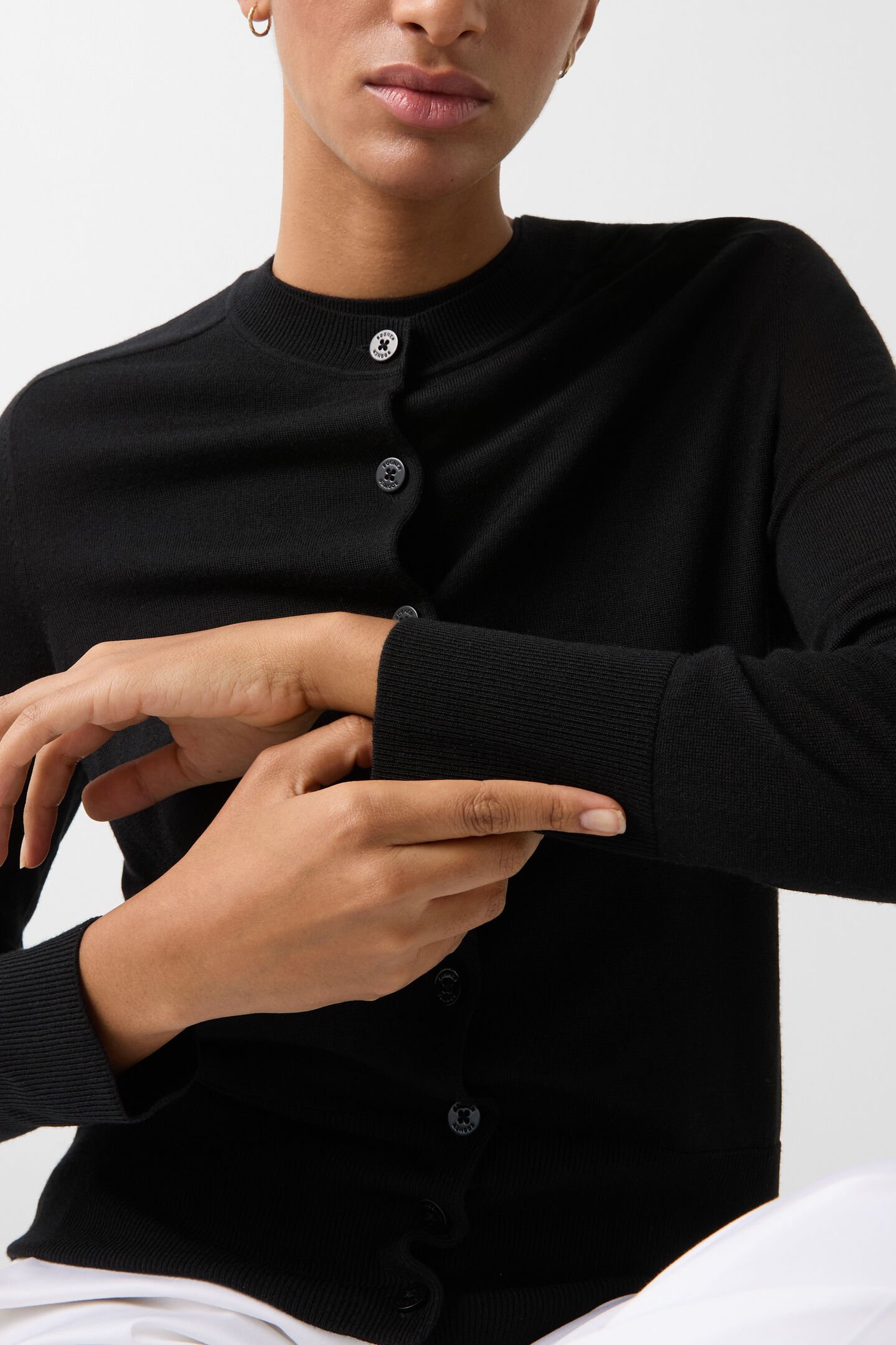 Strickjacke Ilma Schwarz