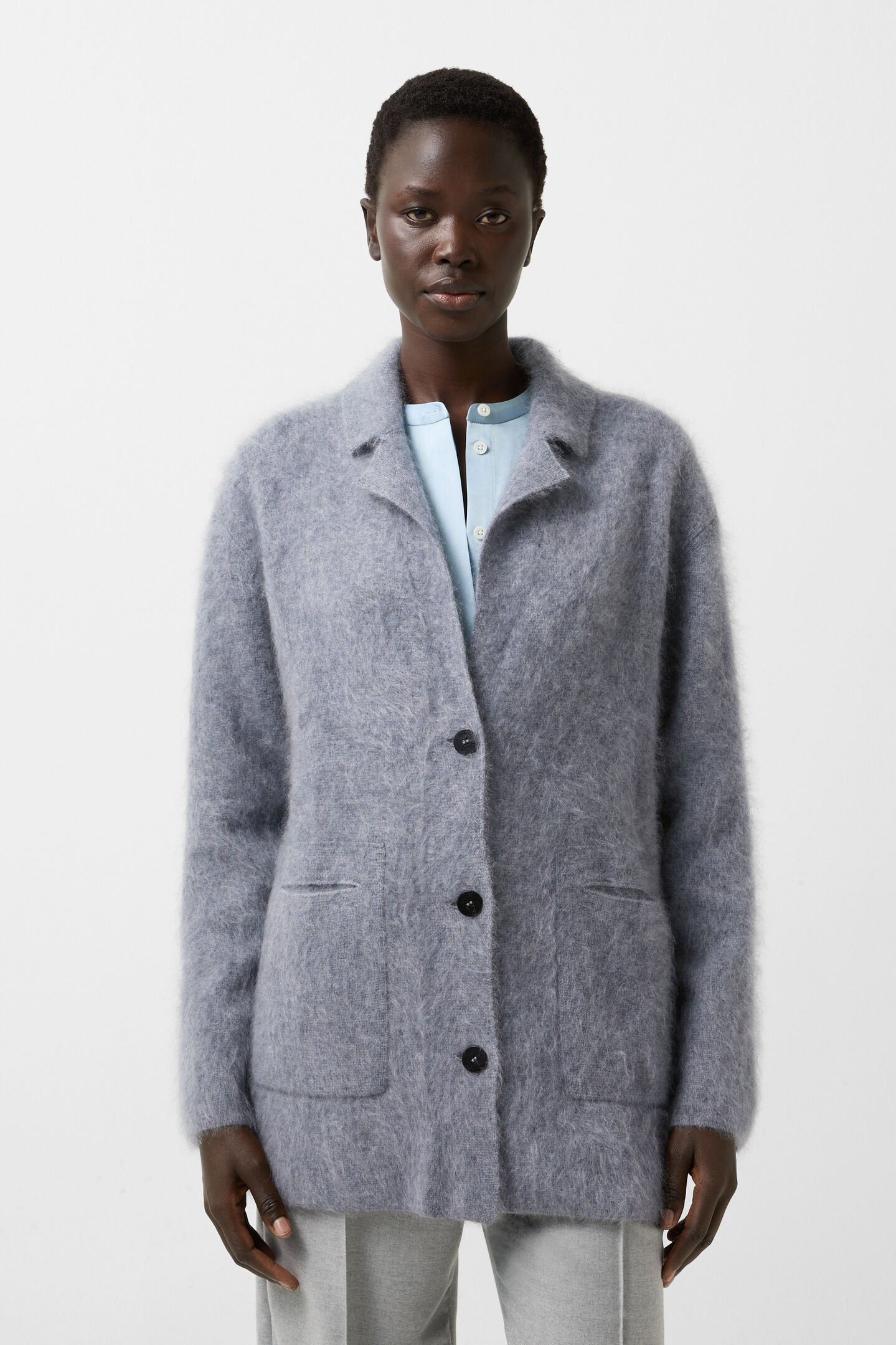 Jadie cashmere cardigan Gray