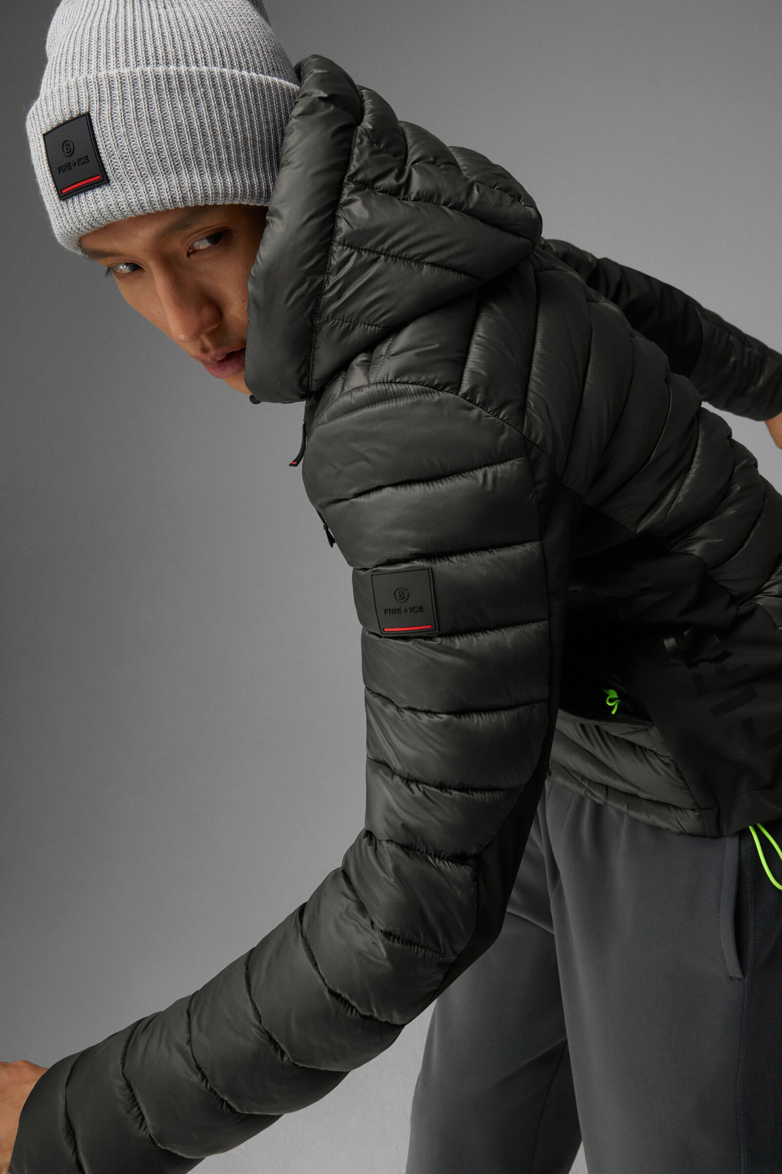 Bogner quilted jacket sales