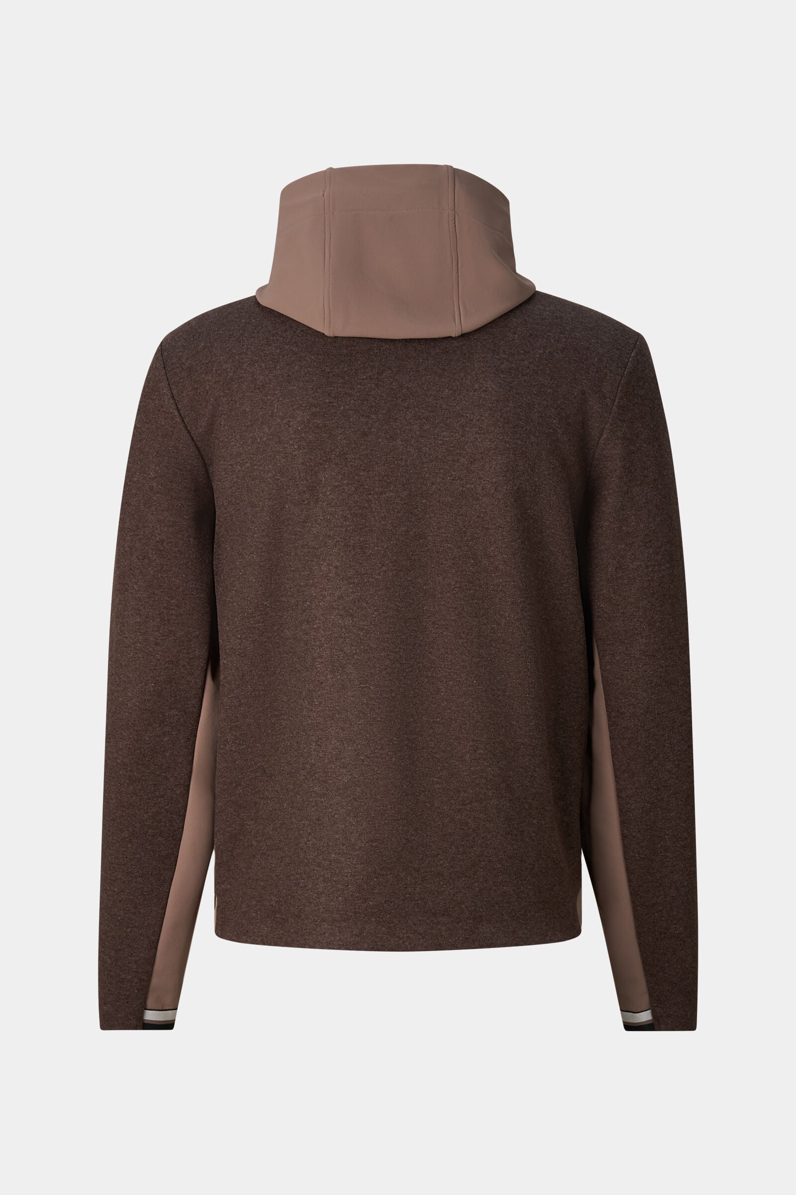 Midlayer-Hybrid-Jacke Jannis Dunkelbraun/Taupe