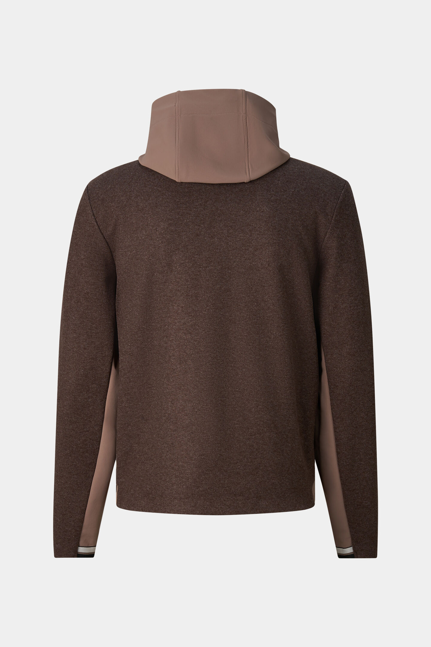 Midlayer-Hybrid-Jacke Jannis Dunkelbraun/Taupe