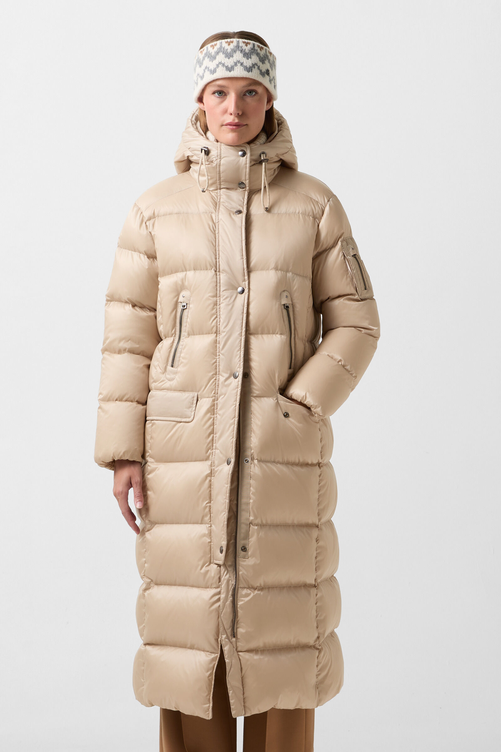 Jonna down coat Beige