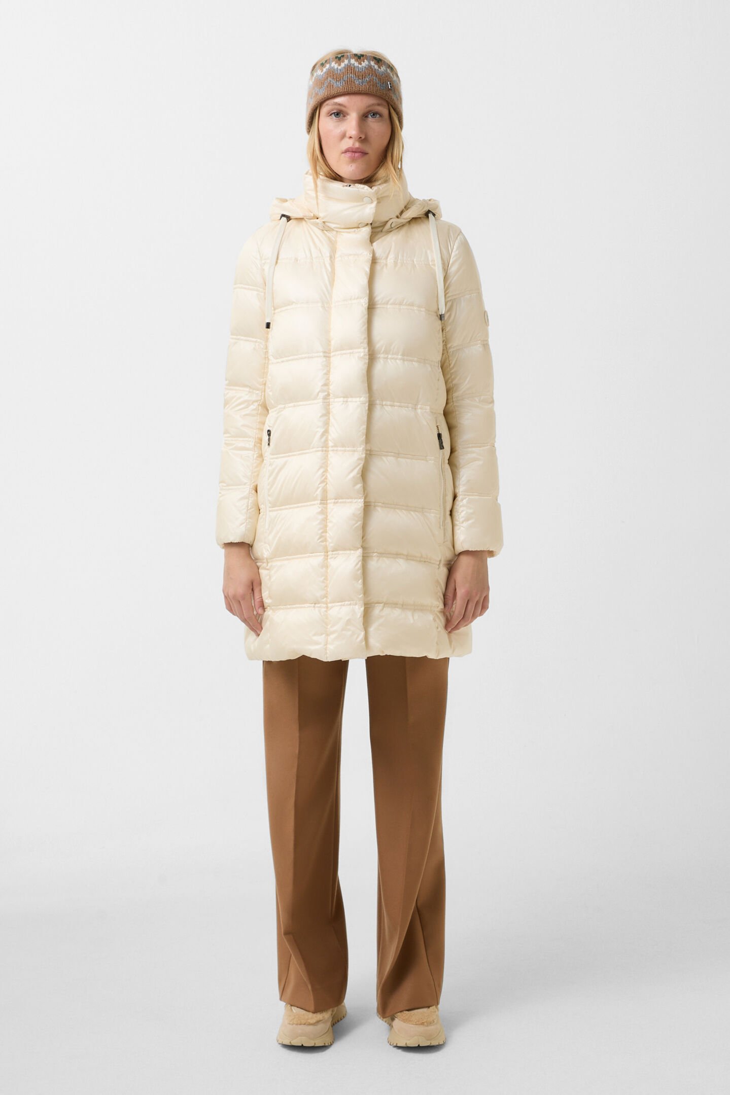 Lynn down coat Cream
